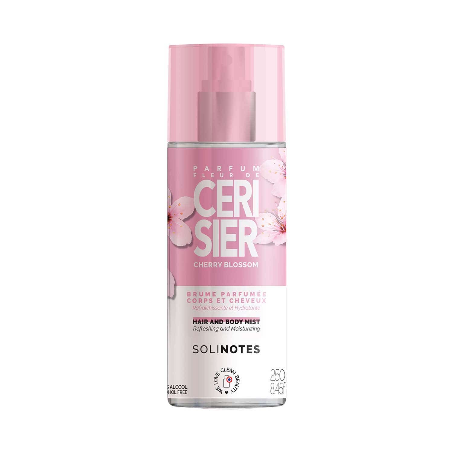 SOLINOTES | SOLINOTES Fleur de Ceri Sier Hair & Body Mist (250 ml)