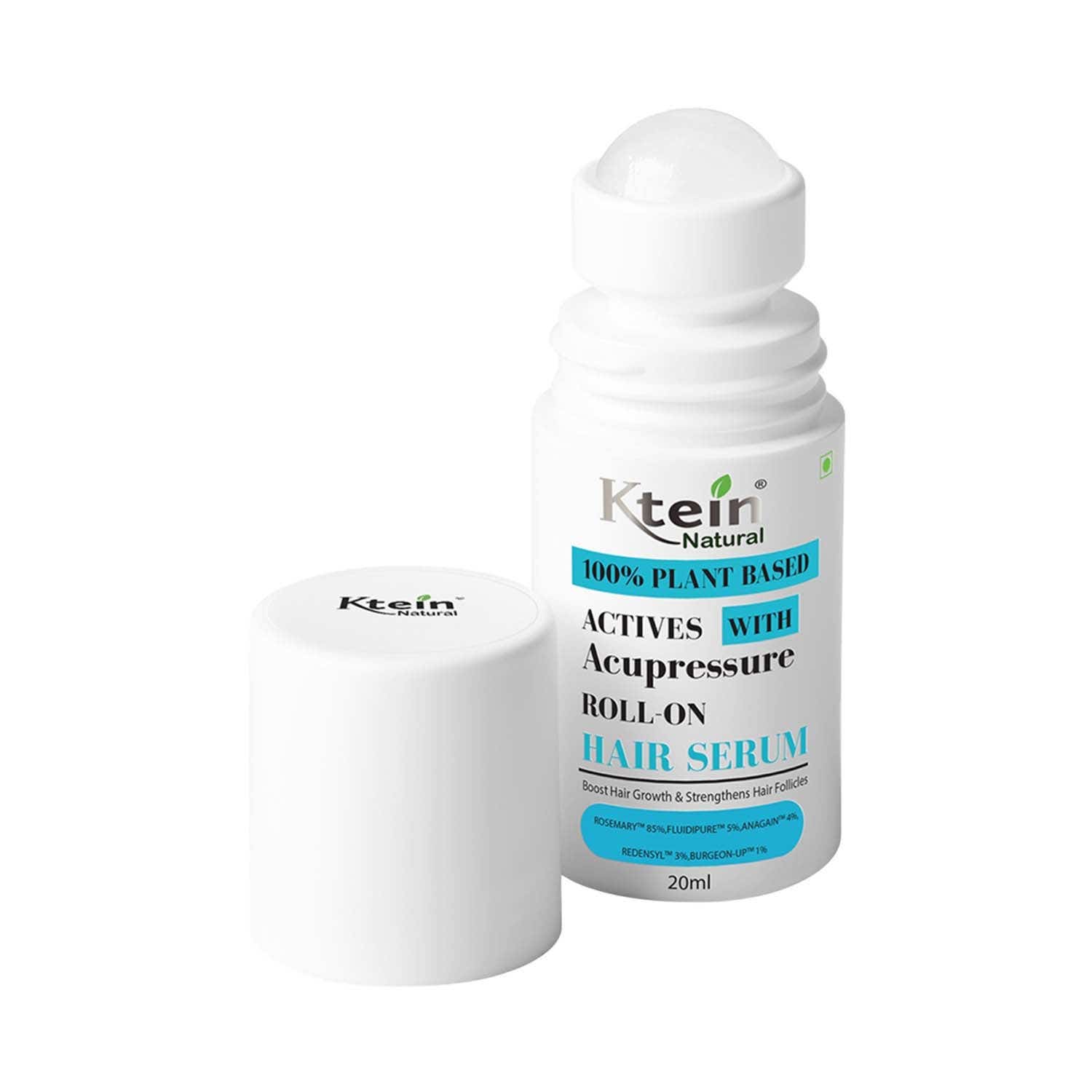 Ktein | Ktein 100% Plant-Based Active Intensive Hair Treatment Serum with Acupressure Roll-On (20 ml)