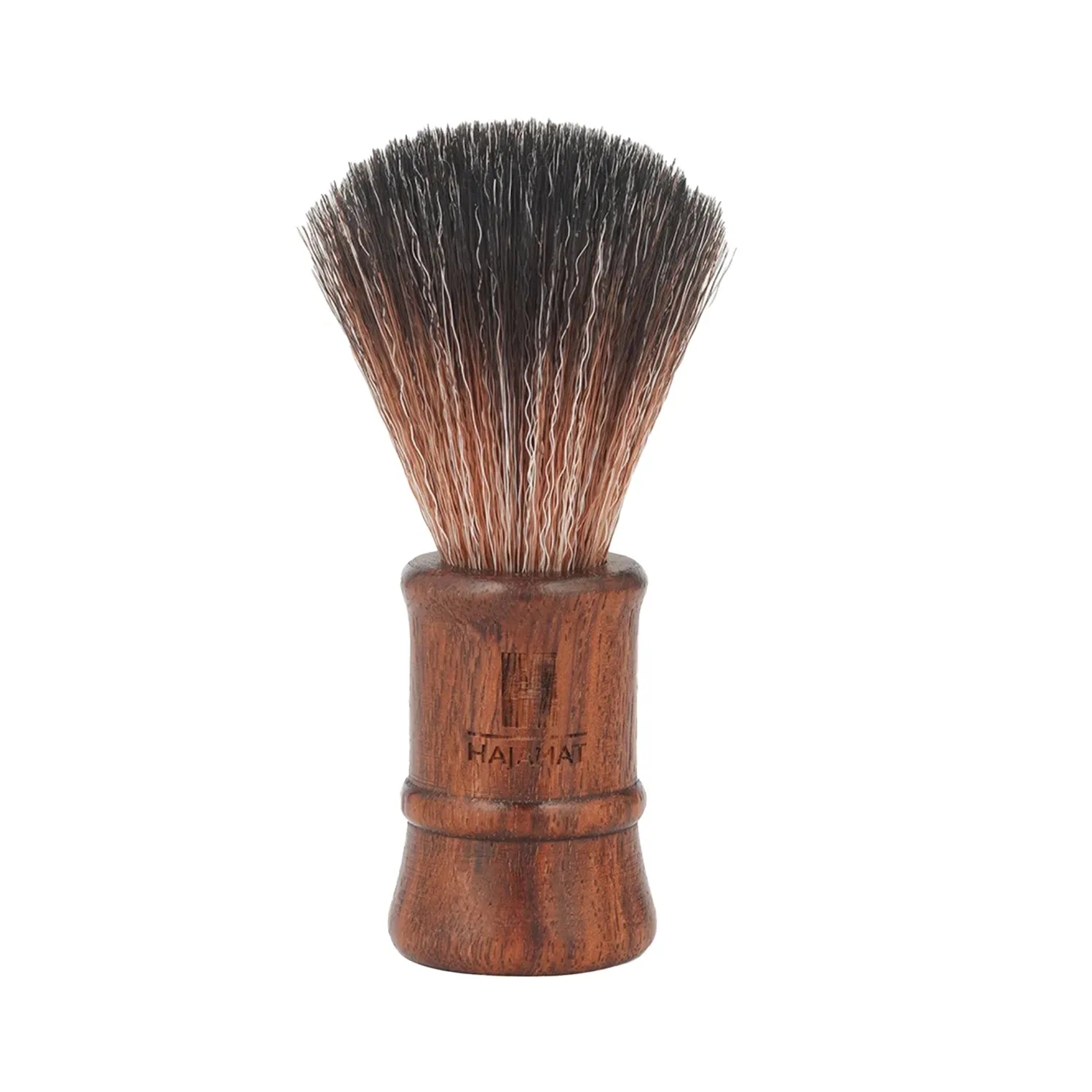 Hajamat | Hajamat Wooden Shaving Brush for Men, Premium Sheesham Wood Handle