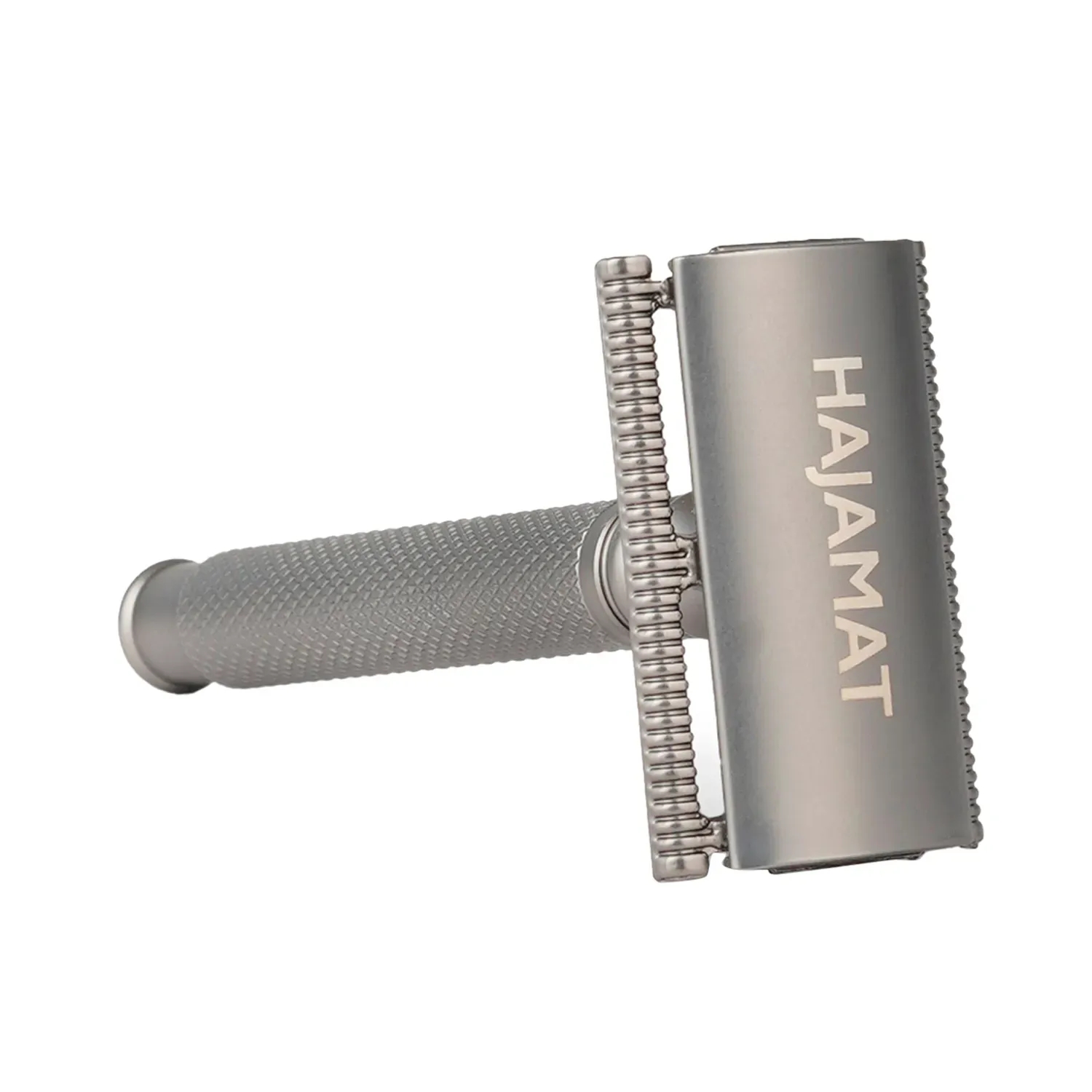 Hajamat Spade Double Edge Safety Razor, Stainless Steel 304, Gunmetal Finish