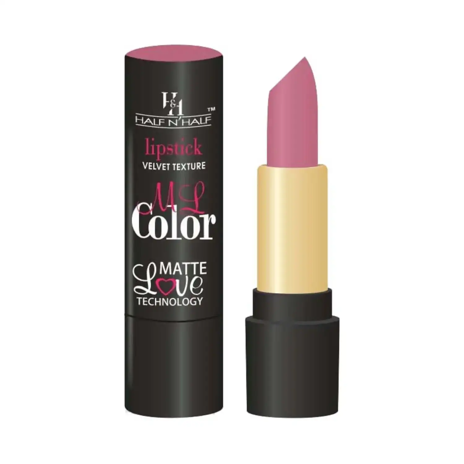 Half N Half | Half N Half Velvet Matte Texture My Colour Lipstick - 13 Peach Twist (3.8 g)