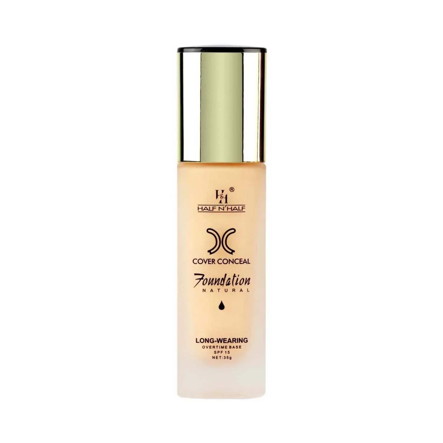 Half N Half | Half N Half Cover Conceal Long Wearing Neutral Foundation SPF 15 - 04 Ivory (35g)