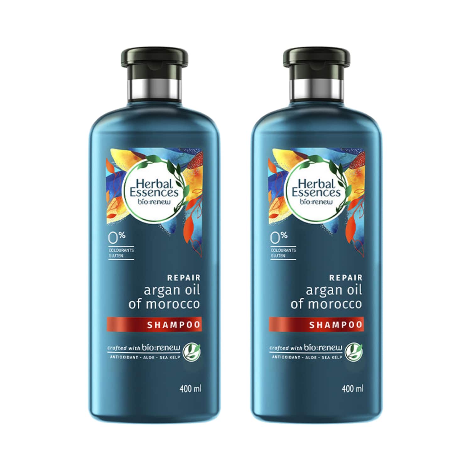 Herbal Essences | Herbal Essences Repair Argan Oil of Morocco Shampoo (400 ml) (Pack of 2)