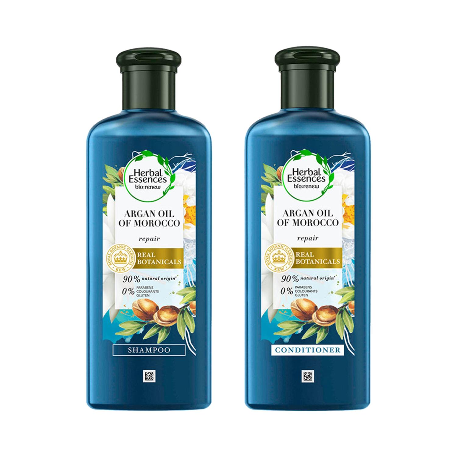 Herbal Essences | Herbal Essences Argan Oil Of Morocco Shampoo (240 ml) + Conditioner Combo (240 ml) Combo