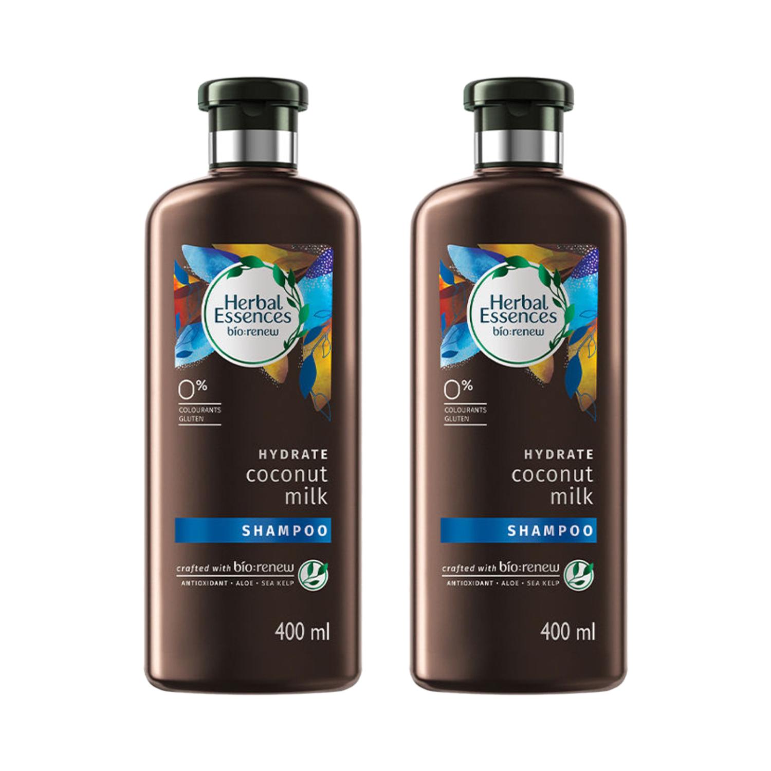 Herbal Essences | Herbal Essences Coconut Milk Shampoo (400 ml) (Pack of 2)