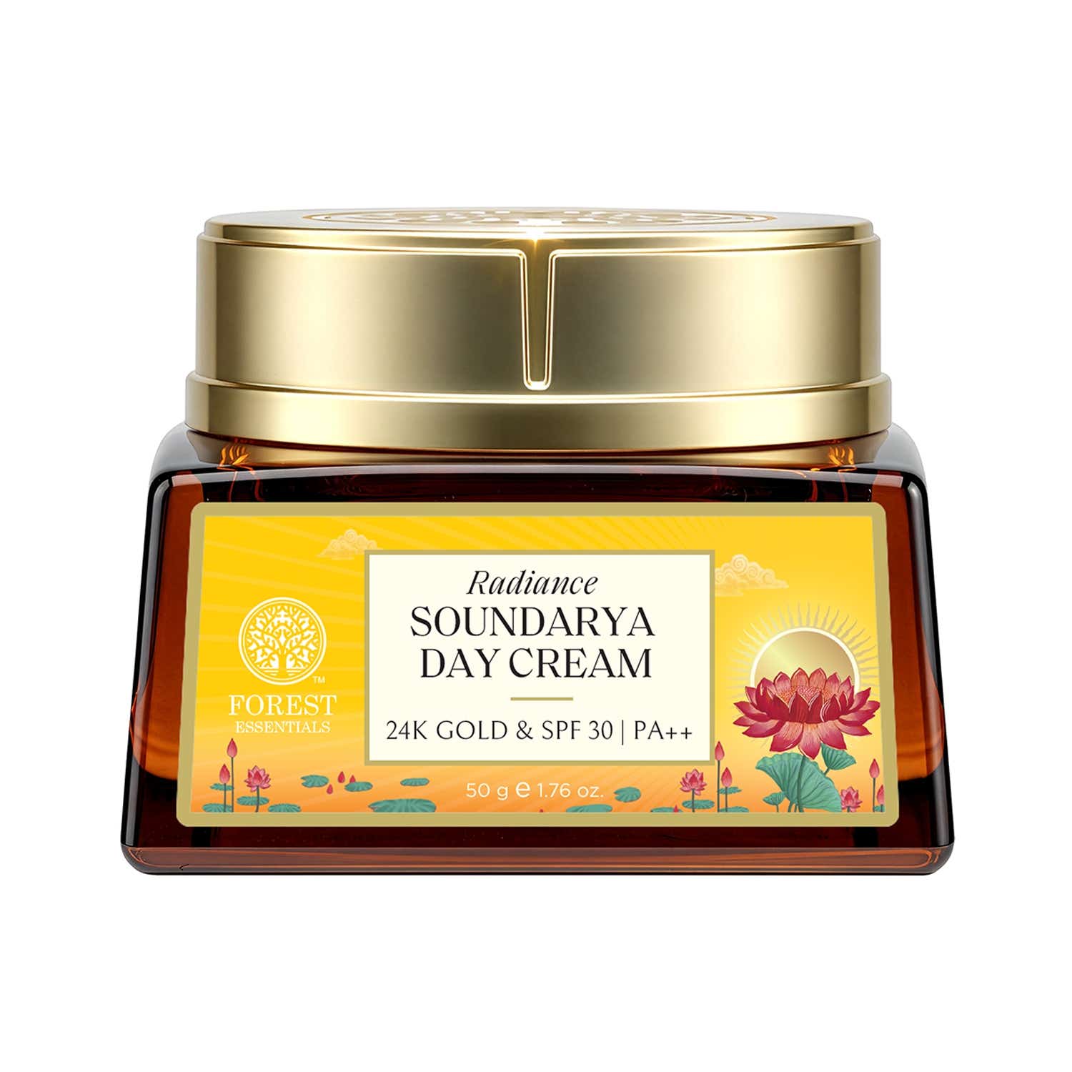 Forest Essentials | Forest Essentials Soundarya Radiance Cream with 24K Gold SPF 30 PA++ Moisturizer (50 g)