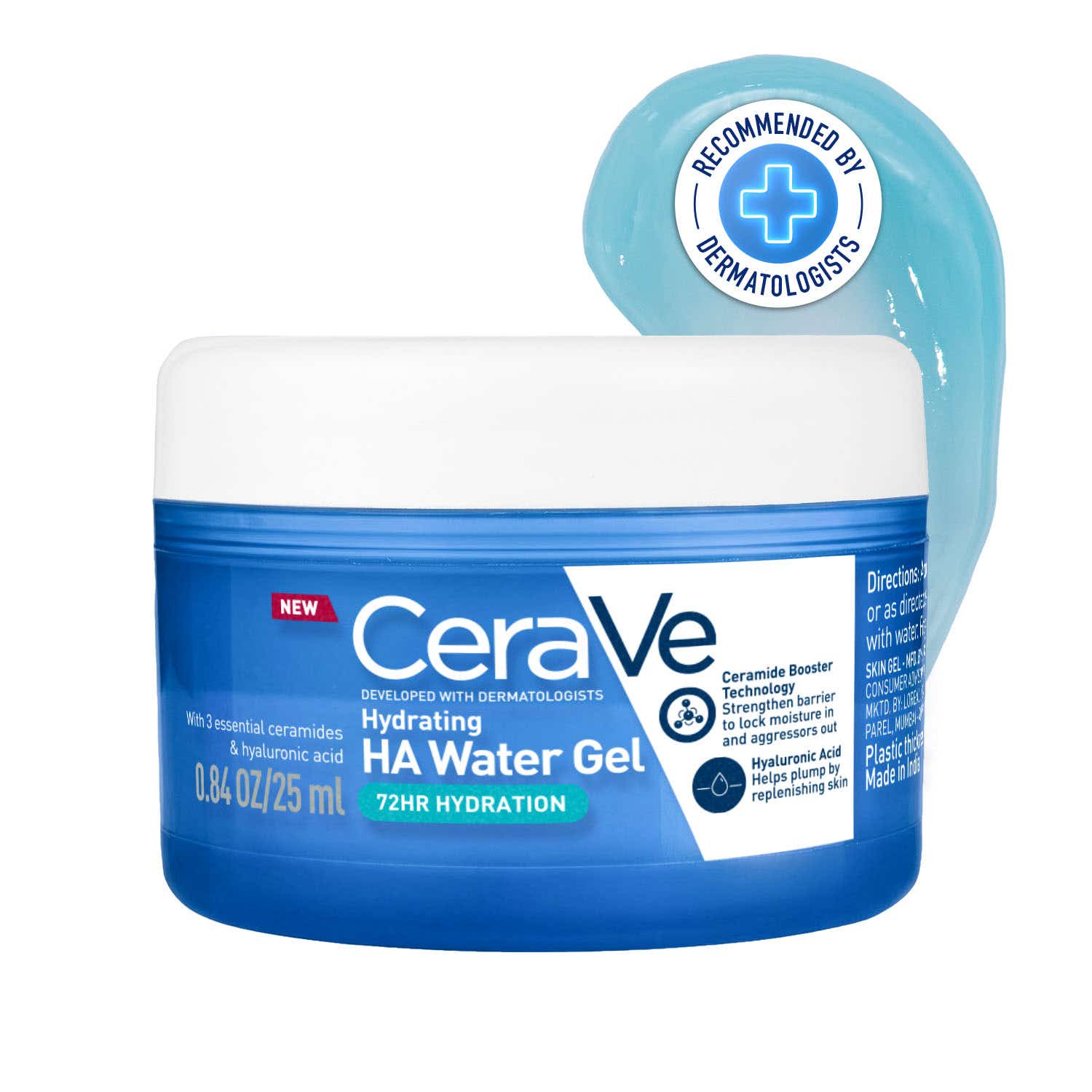 CeraVe | CeraVe HA Water Gel Face Moisturizer With Hyaluronic Acid & Ceramides (25 ml)