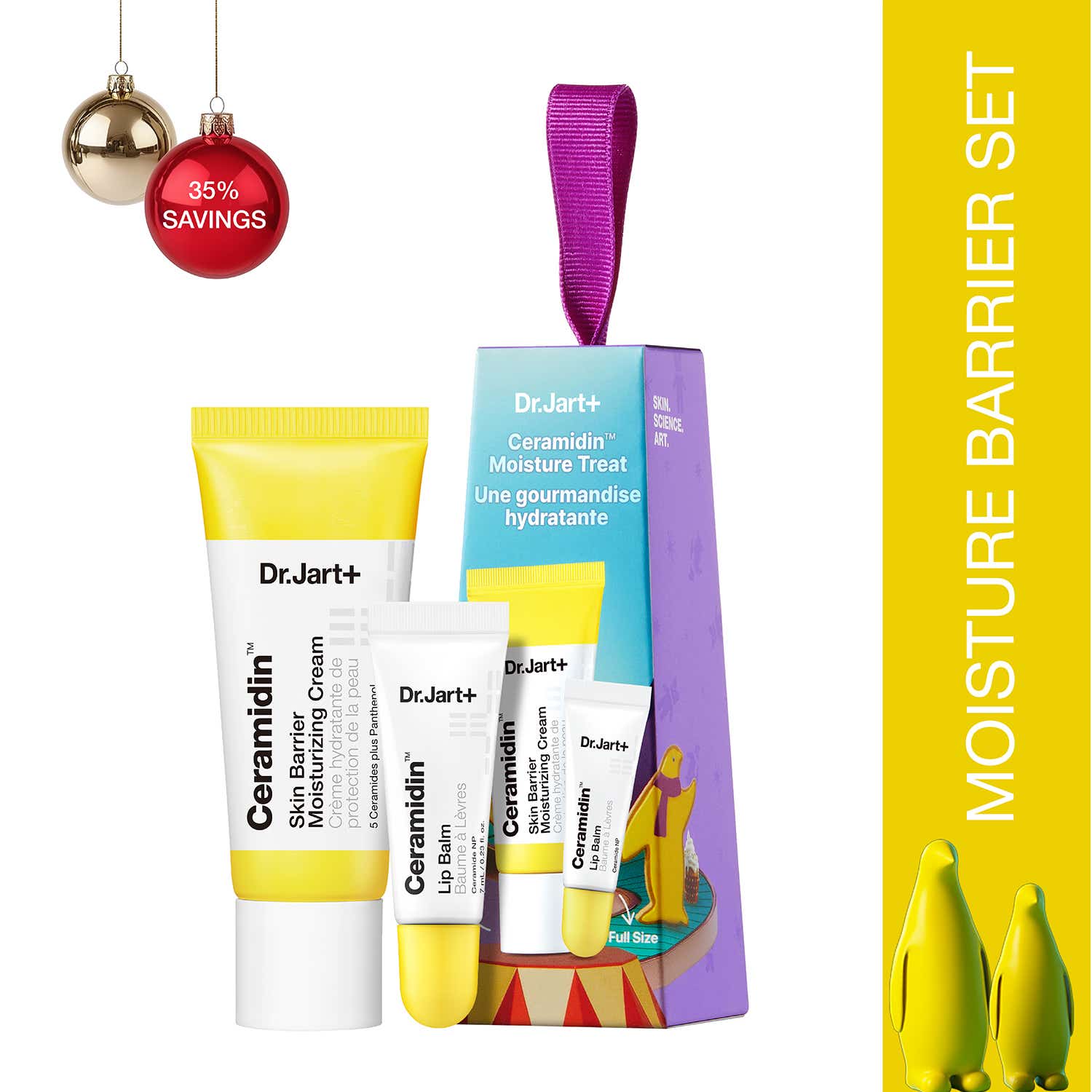 Dr.Jart+ | Dr. Jart+ Ceramidin Face Moisturiser & Lip Balm Kit
