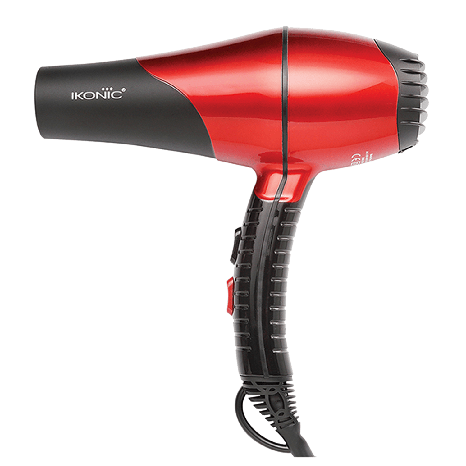 Ikonic Professional | Ikonic Professional 2200 Pro Hair Dryer (Red & Black)