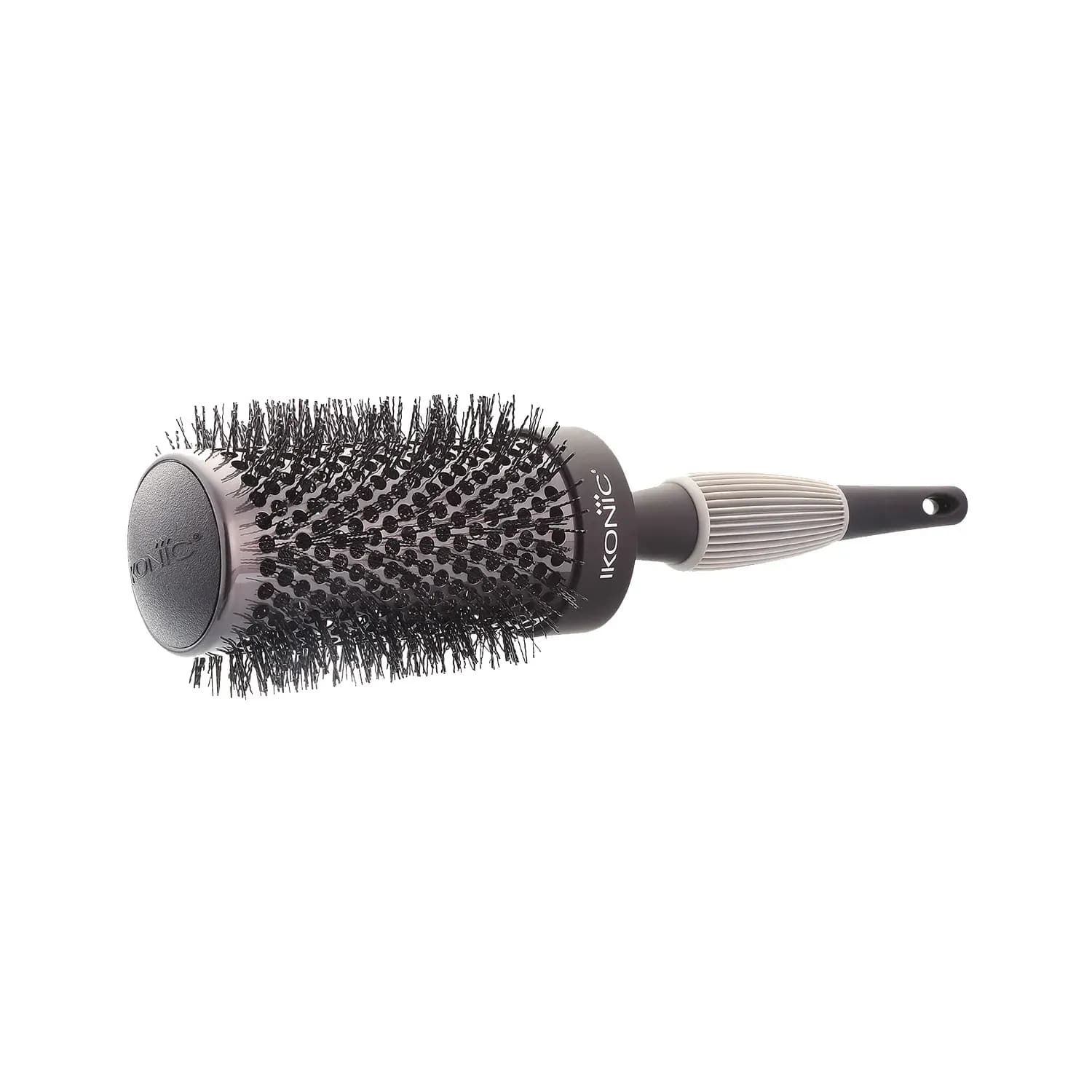 Ikonic Professional Titanium Thermal Hair Brush - THB 52 (Black & Grey)