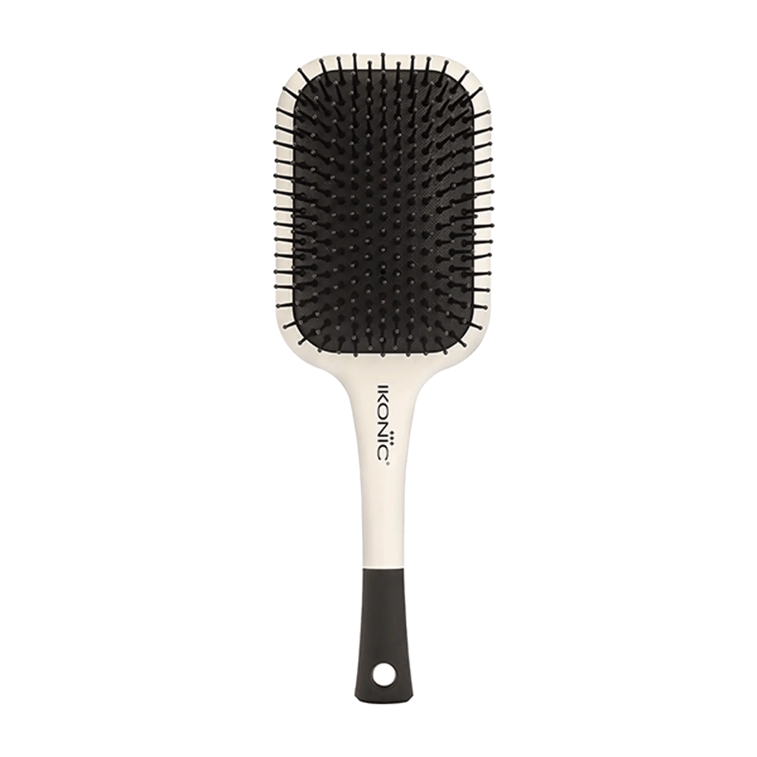 Ikonic Professional | Ikonic Professional Artistic Paddle Brush (White & Black)