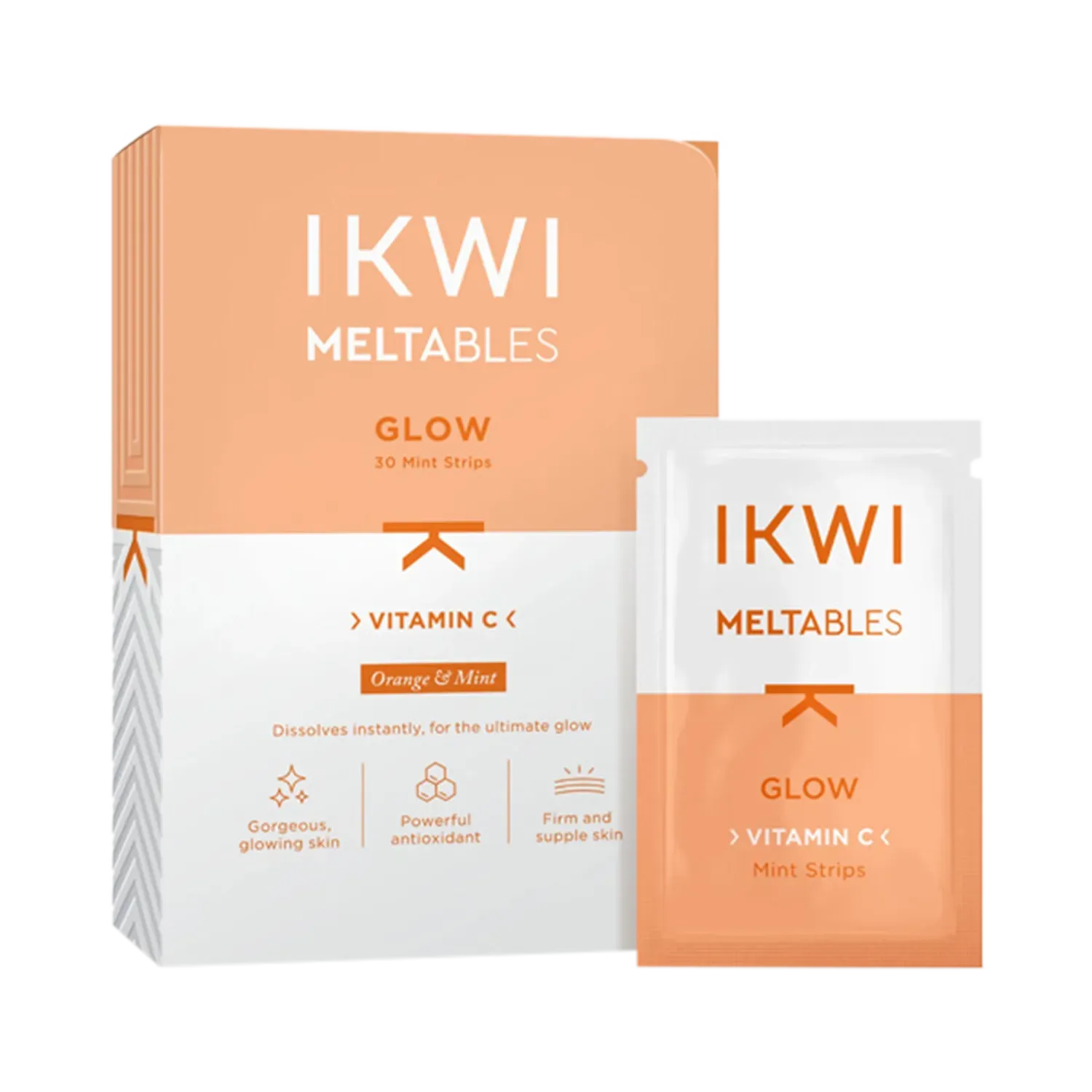 IKWI | IKWI Meltables Glow With Vitamin C (30 Mint Strips)