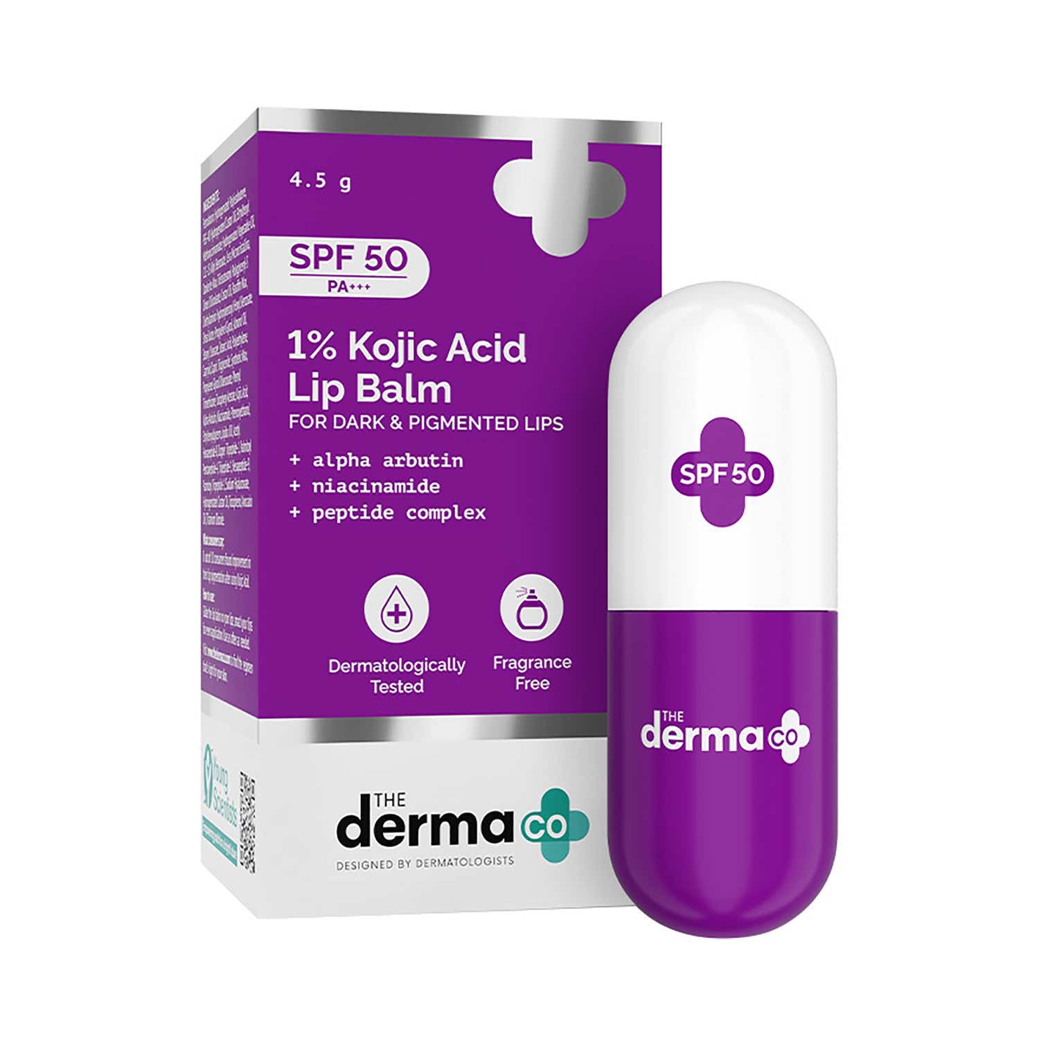 The Derma Co | The Derma Co. 1% Kojic Acid Lip Balm (4.5 g)