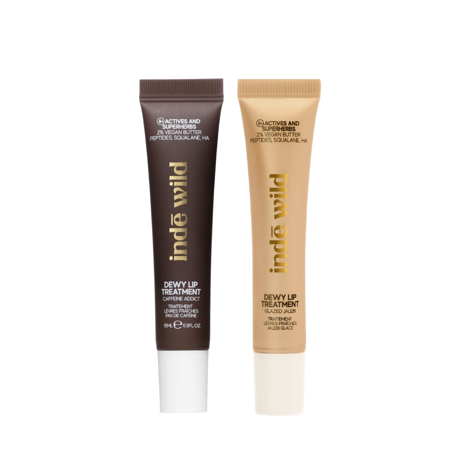 Inde Wild | Inde Wild Caffeine Addict + Glazed Jalebi Lip Treatment Combo