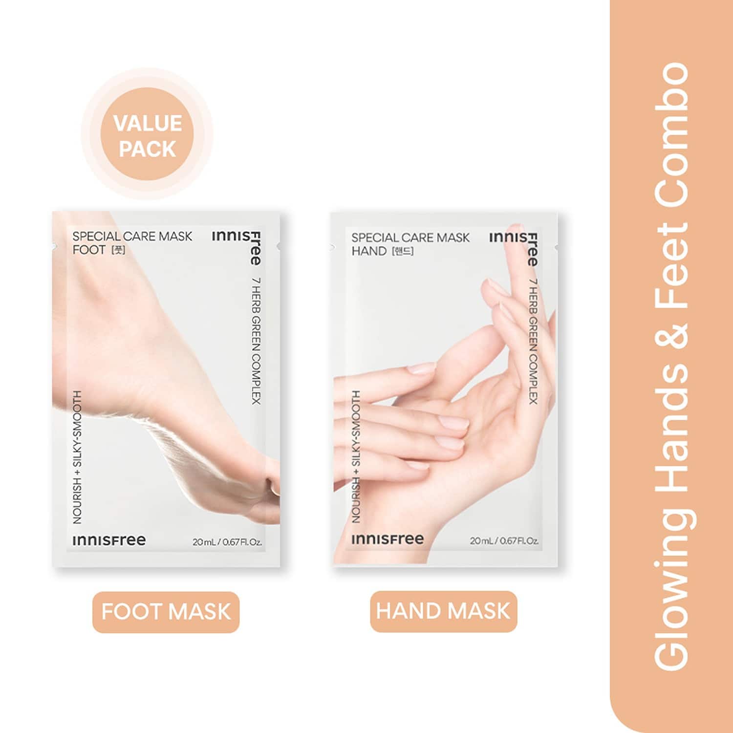Innisfree | Innisfree Glowing Hands & Feet Combo