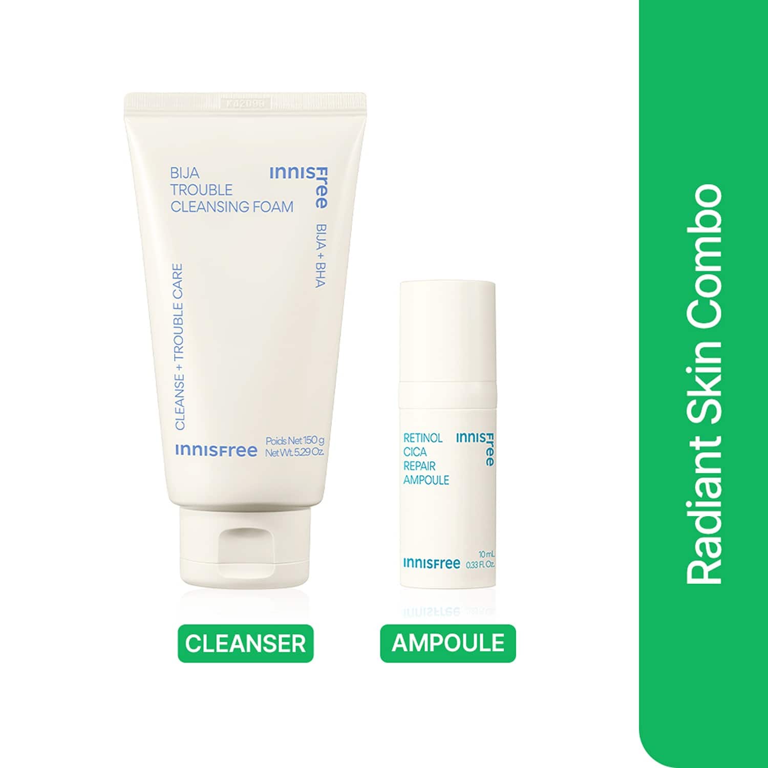 Innisfree | Innisfree Face Wash And Retinol Radiant Skin Combo