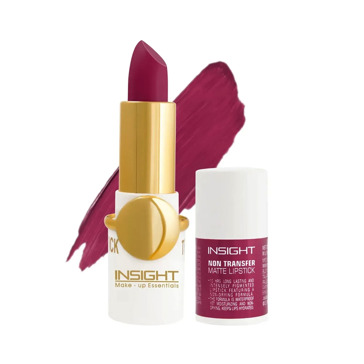 Insight Cosmetics | Insight Cosmetics Non Transfer Matte Lipstick - 03 Intention (4.2g)