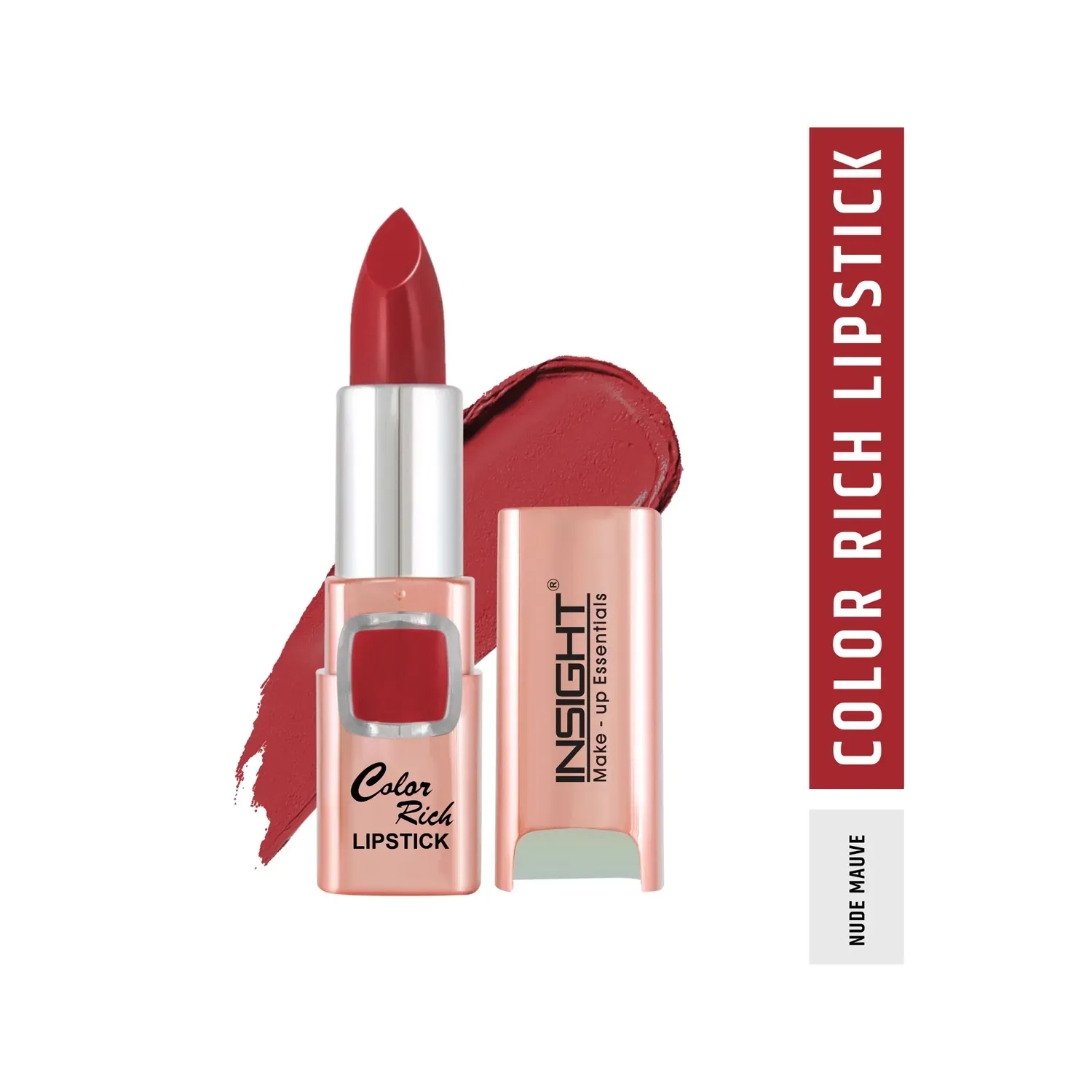 Insight Cosmetics | Insight Cosmetics Color Rich Lipstick - Nude Mauve (4.2g)