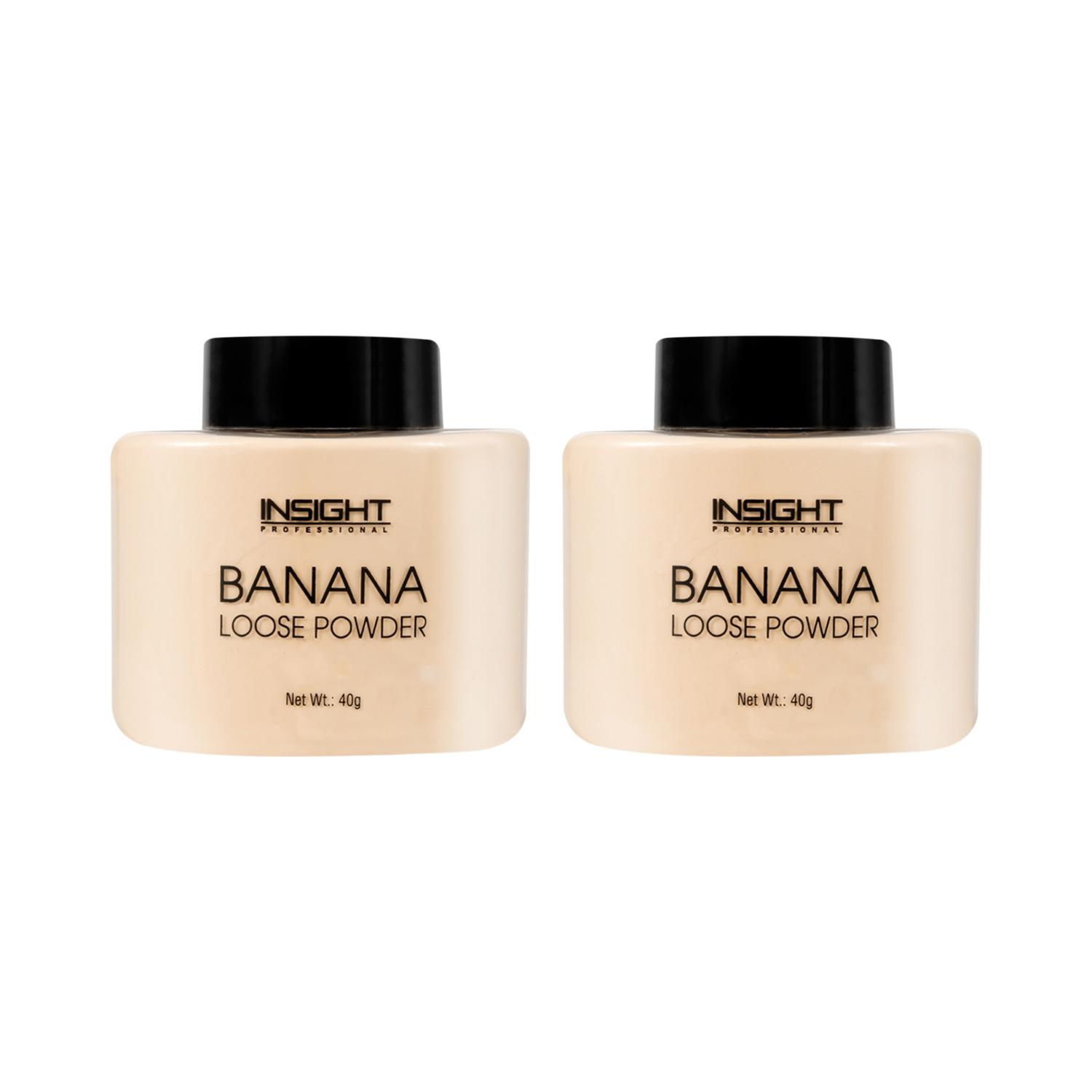 Insight Cosmetics | Insight Cosmetics Banana Loose Powder (Pack of 2)