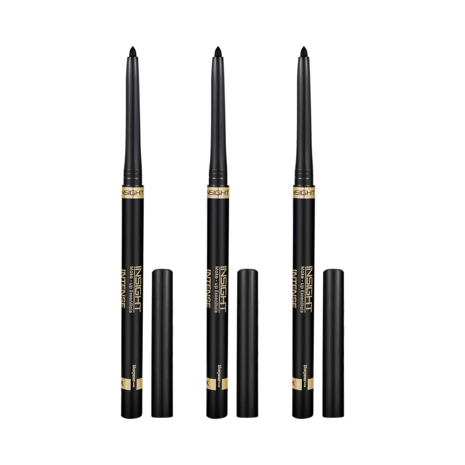 Insight Cosmetics | Insight Cosmetics 4x Intense Kohl Kajal (Pack of 3)