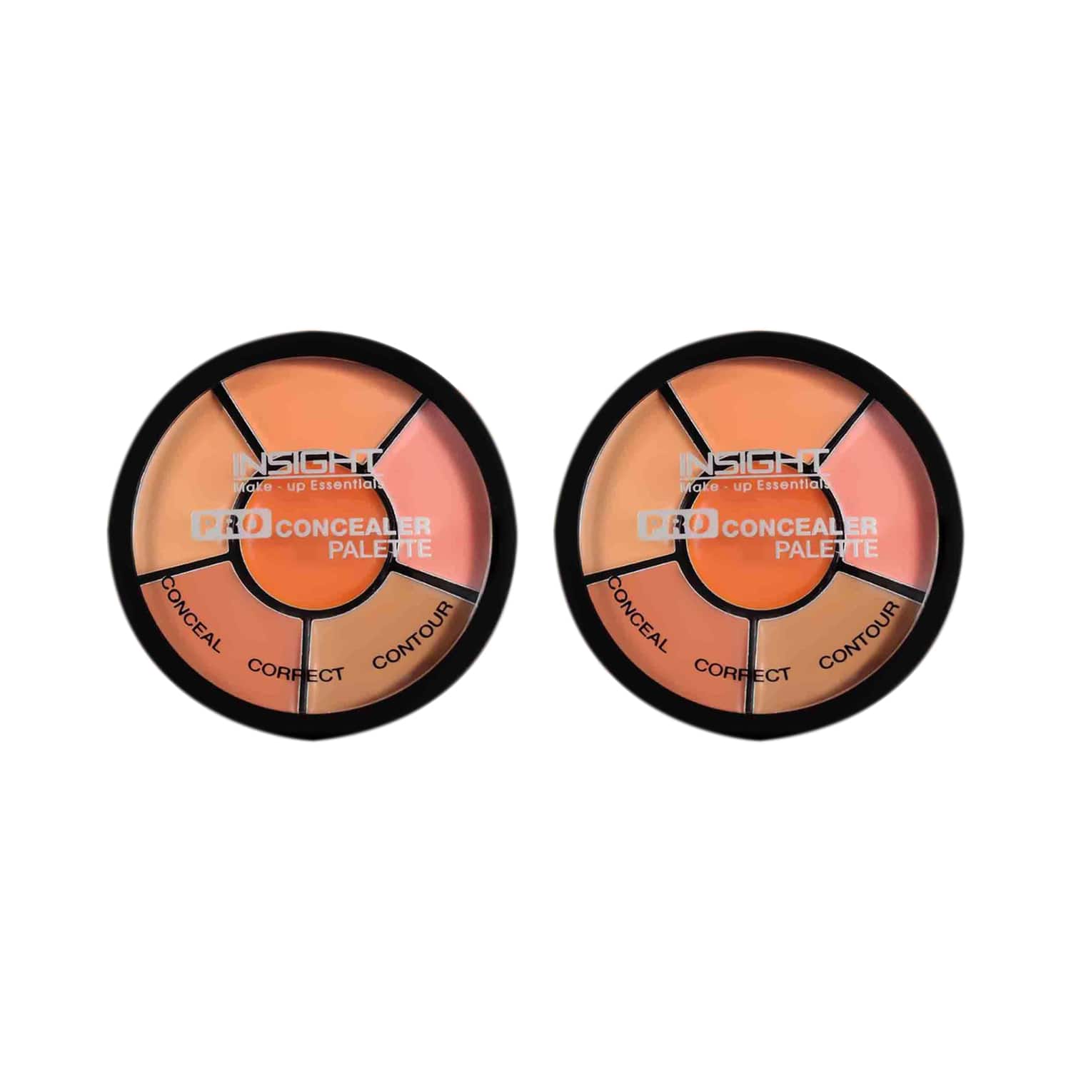 Insight Cosmetics | Insight Cosmetics Pro Concealer Palette Combo - Concealer (15 g) (Pack of 2)
