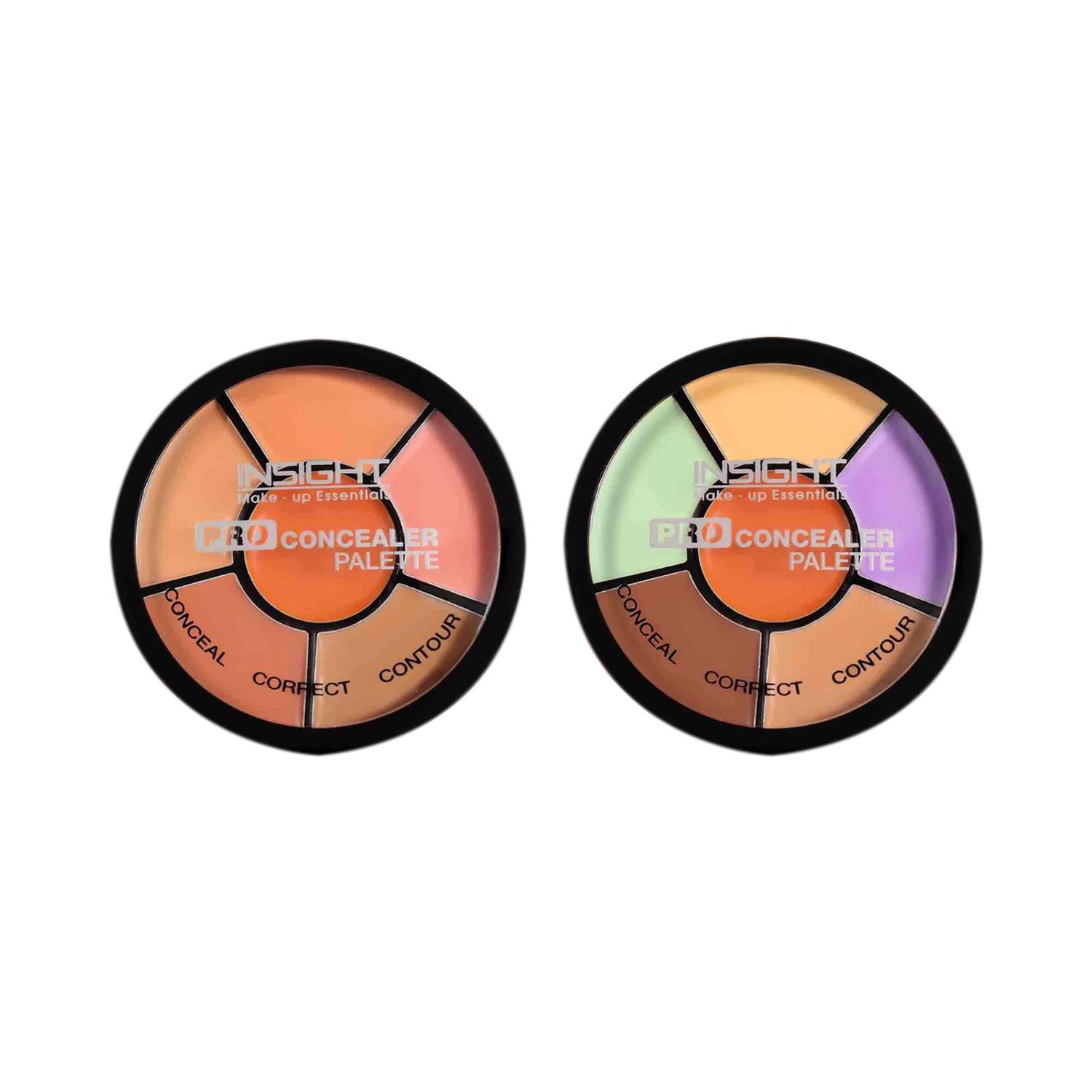 Insight Cosmetics | Insight Cosmetics Pro Concealer & Corrector Palette Combo
