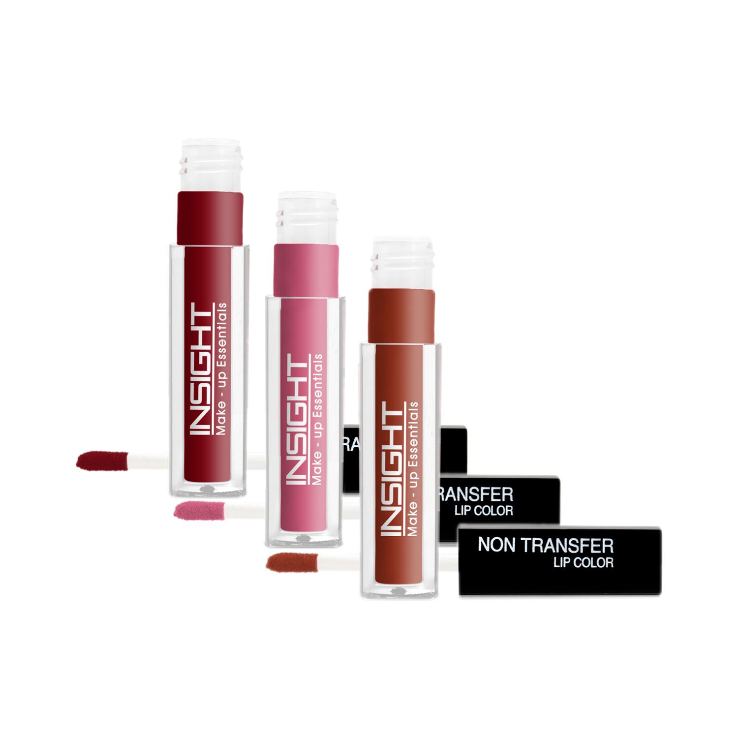 Insight Cosmetics | Insight Cosmetics Lucky Lips Combo - Pack Of 3