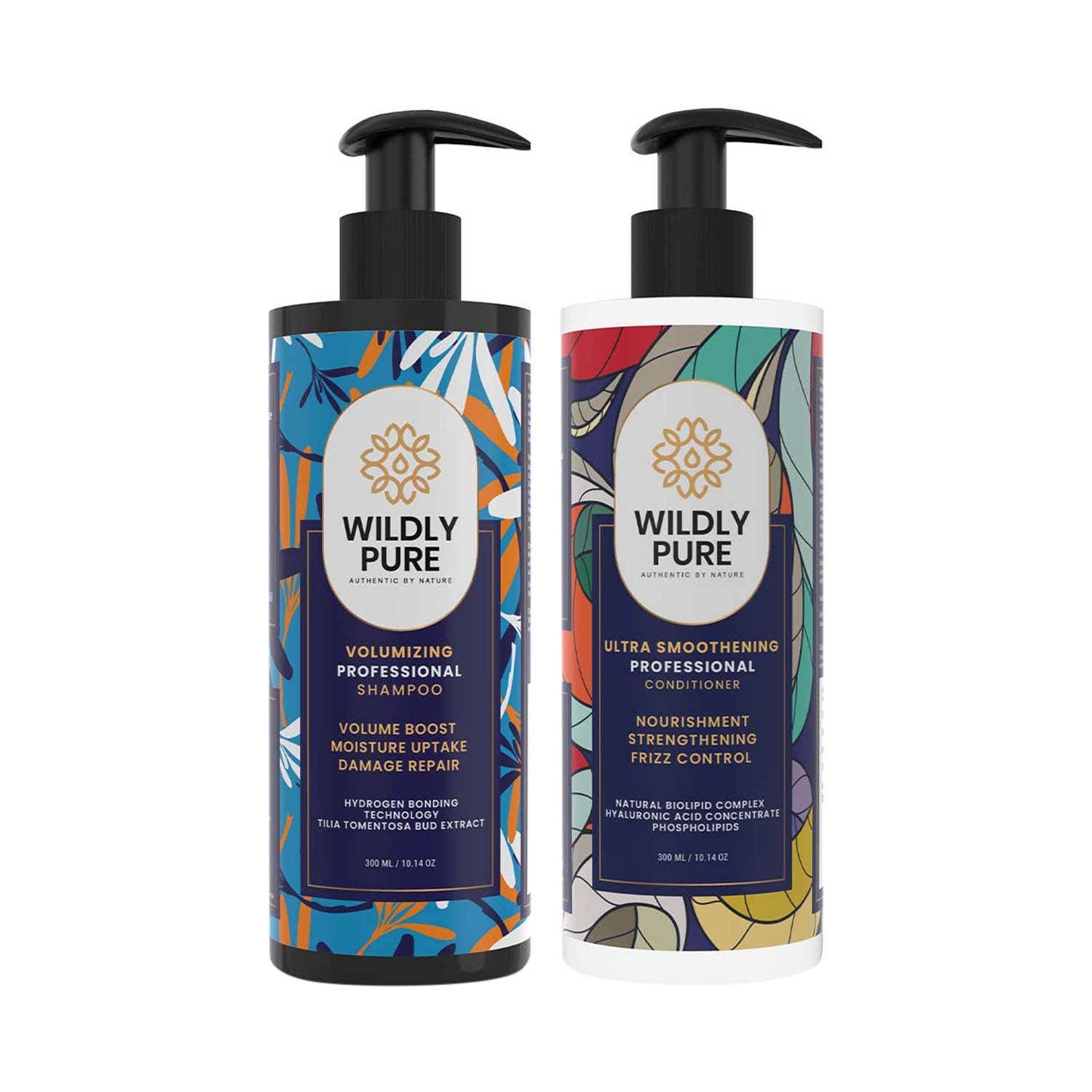 Wildly Pure | Wildly Pure Volume Boost Shampoo & Conditioner Combo (2Pcs)