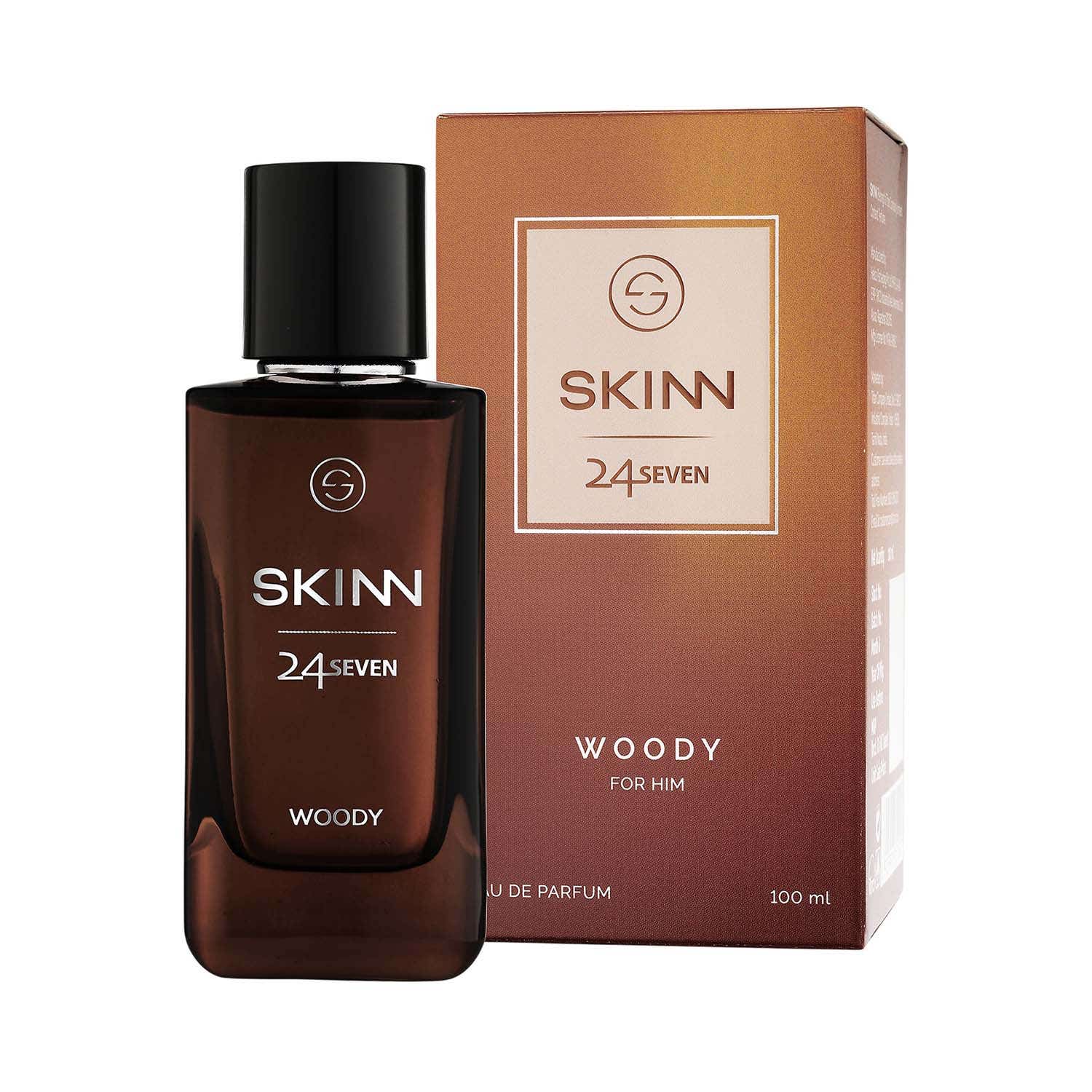 Skinn by Titan | Skinn 24Seven Woody Eau De Parfum (100 ml)