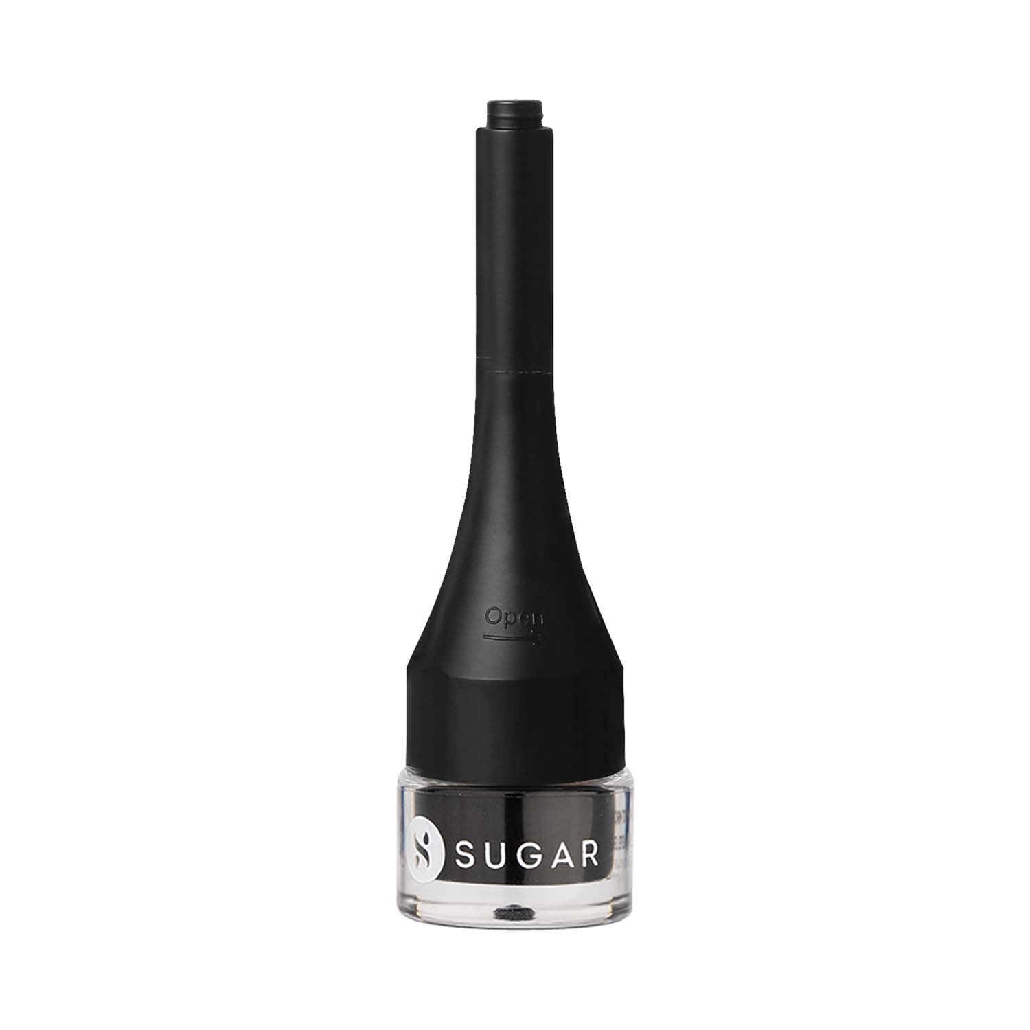SUGAR Cosmetics | Sugar Born To Wing Gel Eyeliner - 01 Blackmagic Woman (2.3 g)