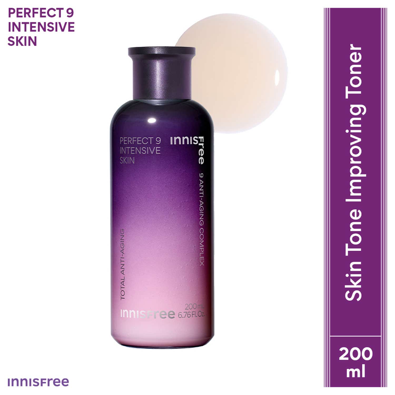 Innisfree | Innisfree Perfect 9 Repair Skin Toner – Anti-Aging & Nourishing Care (200 ml)
