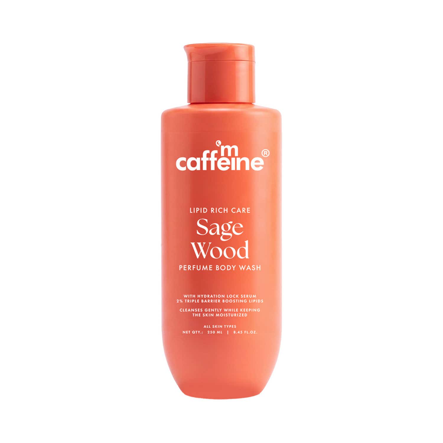 mCaffeine | mCaffeine Lipid Rich Care Sage Wood Perfume Body Wash (250 ml)