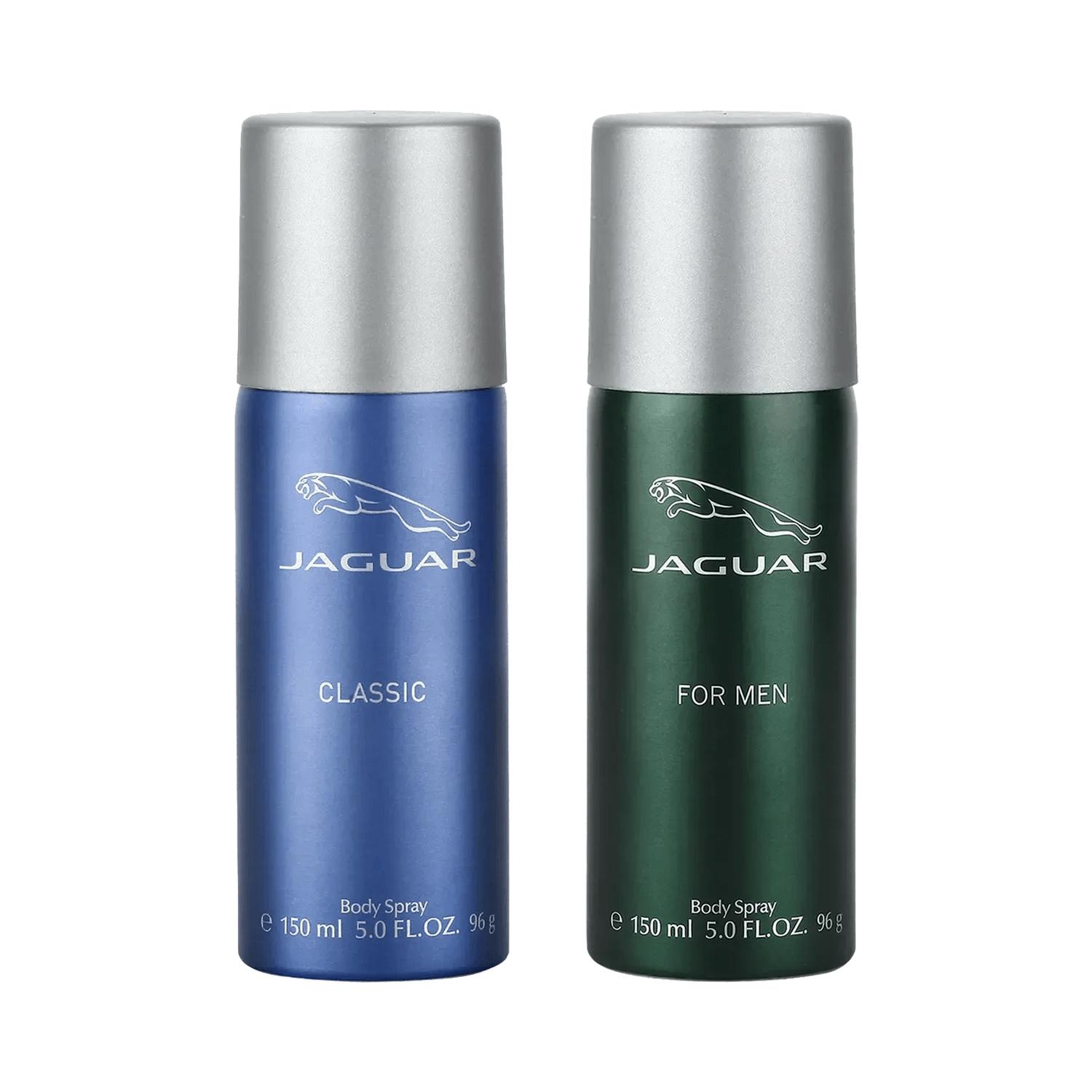 Jaguar | Jaguar Deodorant For Men + Deodorant (Pack of 2) Combo