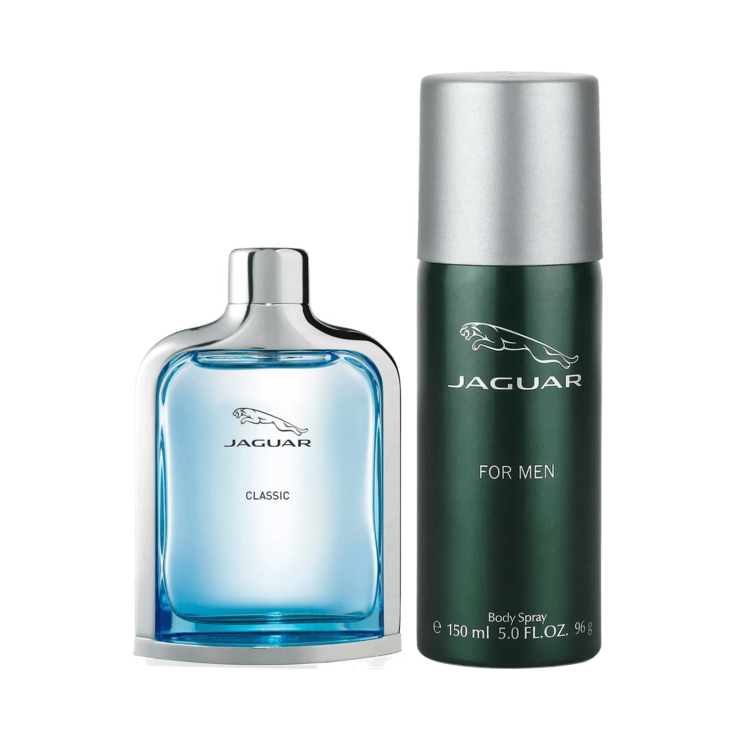 Jaguar | Jaguar Classic EDT + For Men Deodorant (Pack of 2)