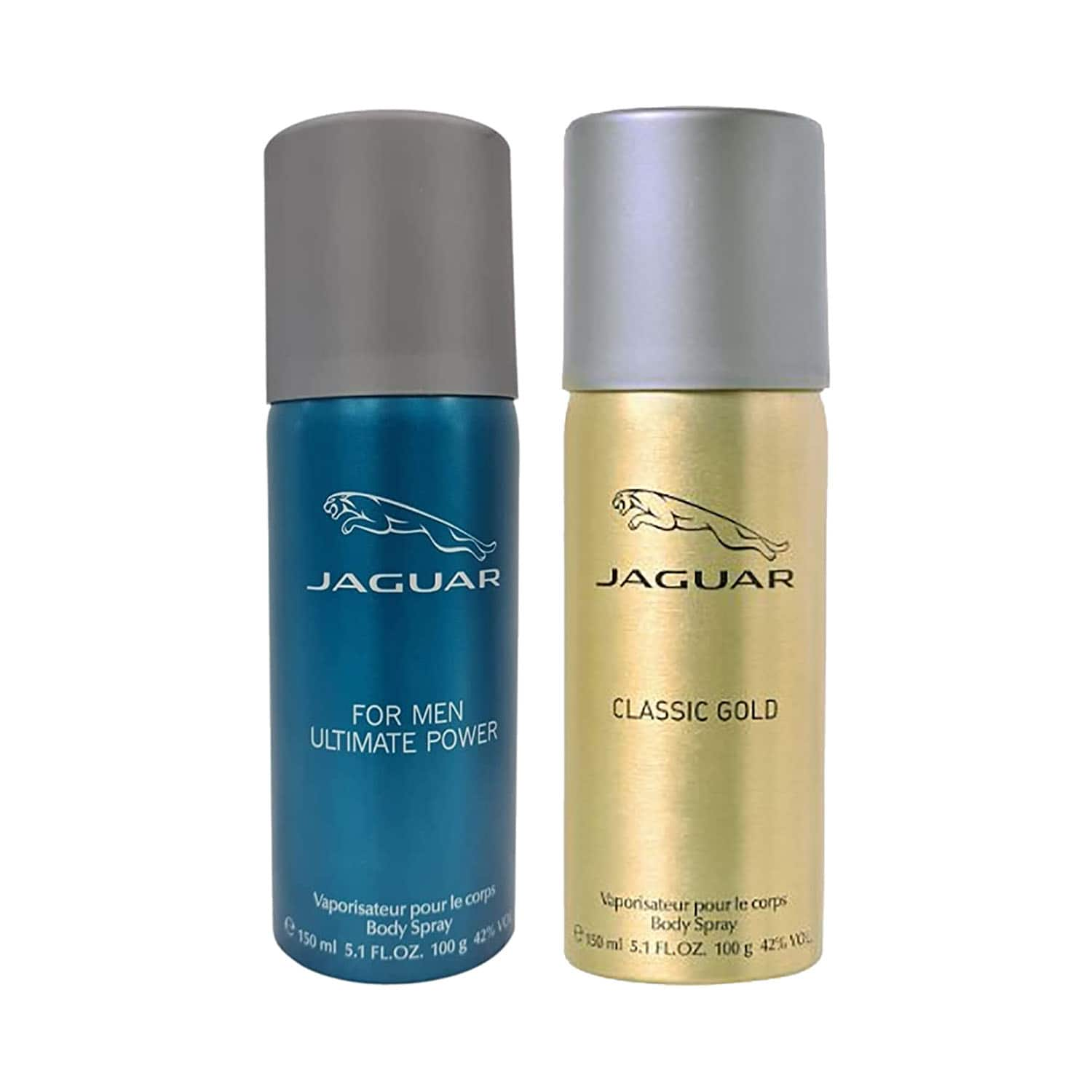 Jaguar | Jaguar ULTIMATE POWER + Classic Gold Deodorant (Pack of 2)