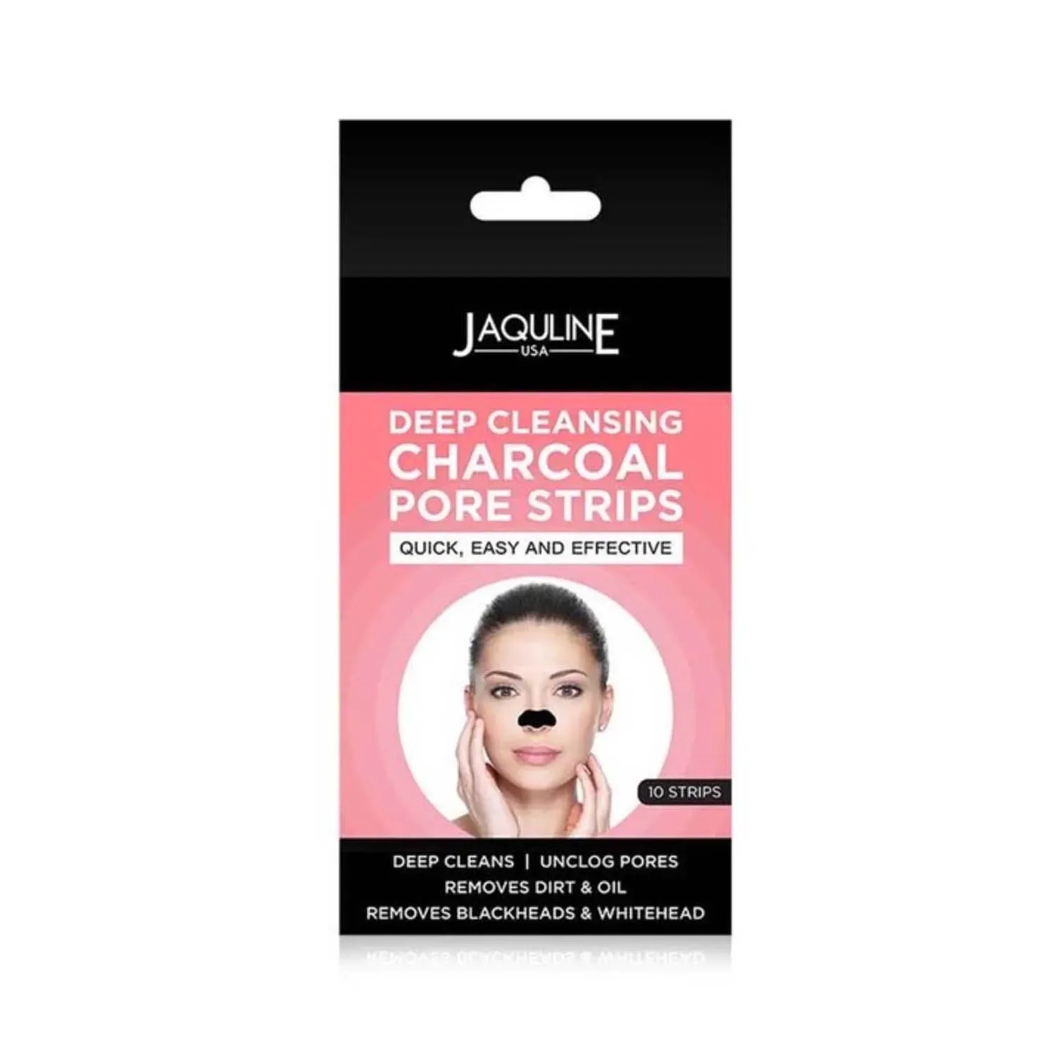 Jaquline USA | Jaquline USA Deep Cleansing Charcoal Pore Strips - (10Pcs)