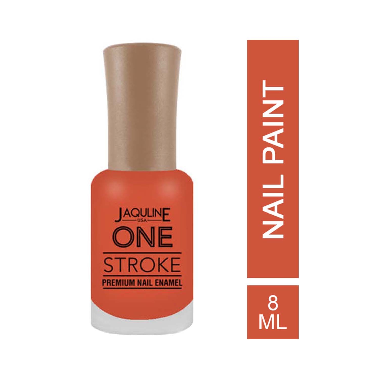 Jaquline USA | Jaquline USA One Stroke Premium Nail Enamel - J62 Peach Blush (8ml)