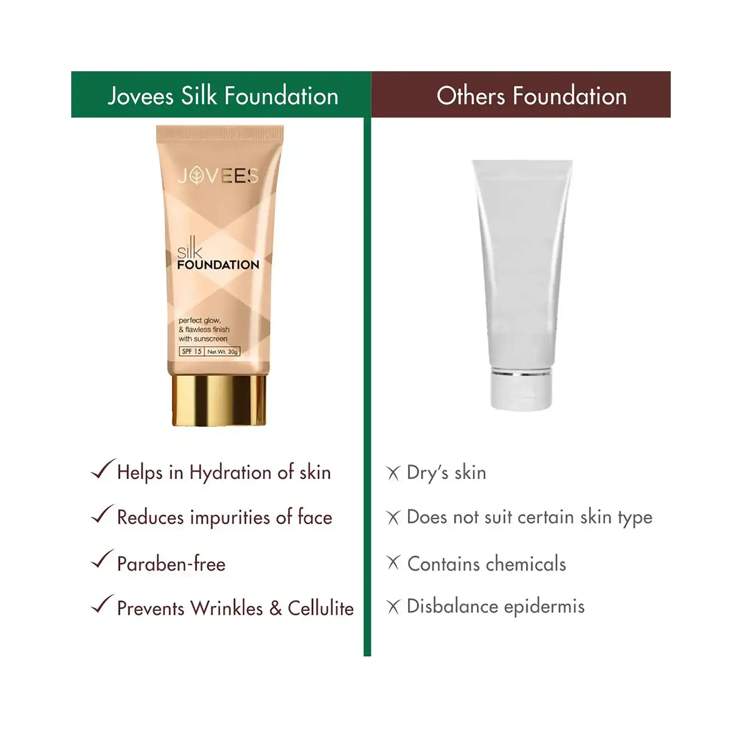 jovees silk foundation