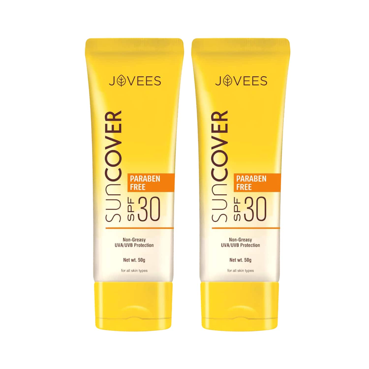 Jovees | Jovees Sun Cover SPF 30 Paraben Free Lotion (50 g) Pack of 2 Combo