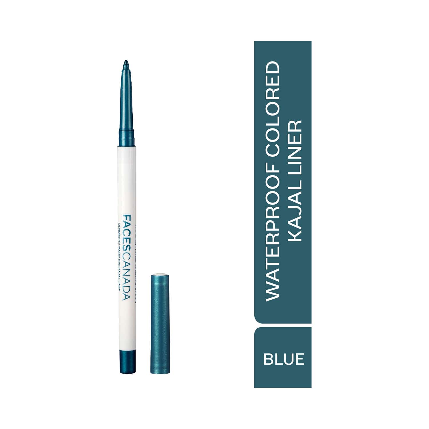 Faces Canada | Faces Canada Ultime Pro Twist Eye Kajal Liner - Blue 03 (0.35 g)