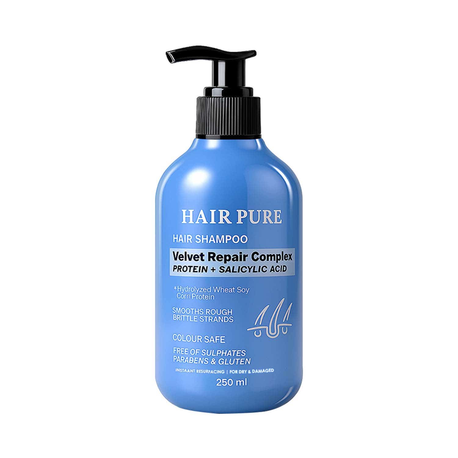 Buy HAIR PURE Velvet Repair Complex Hair Shampoo (250 ml) Online at ...