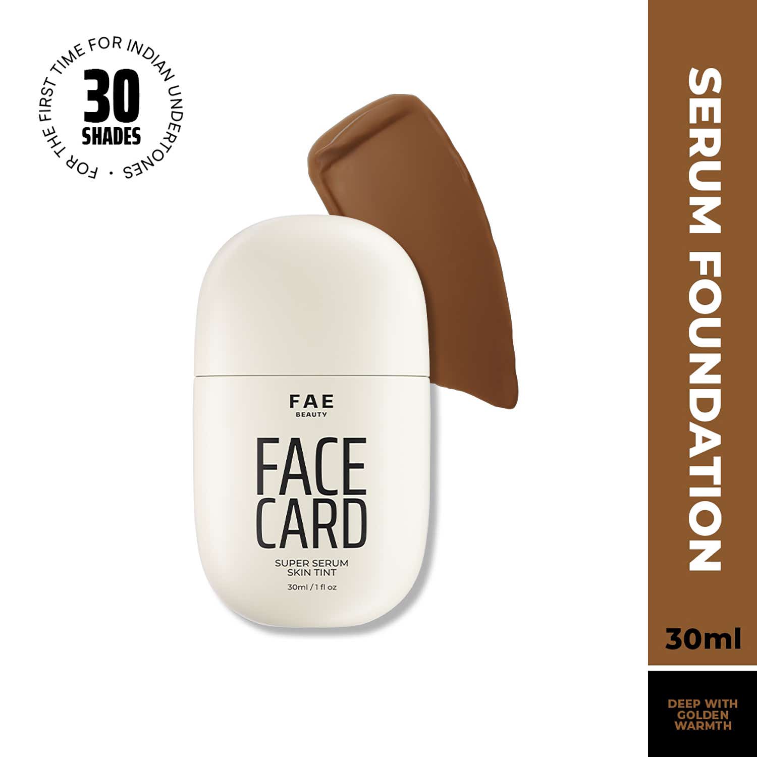 FAE BEAUTY | FAE BEAUTY Face Card Serum Skin Tint: Skin-like Foundation - 91W - Warm (30 ml)