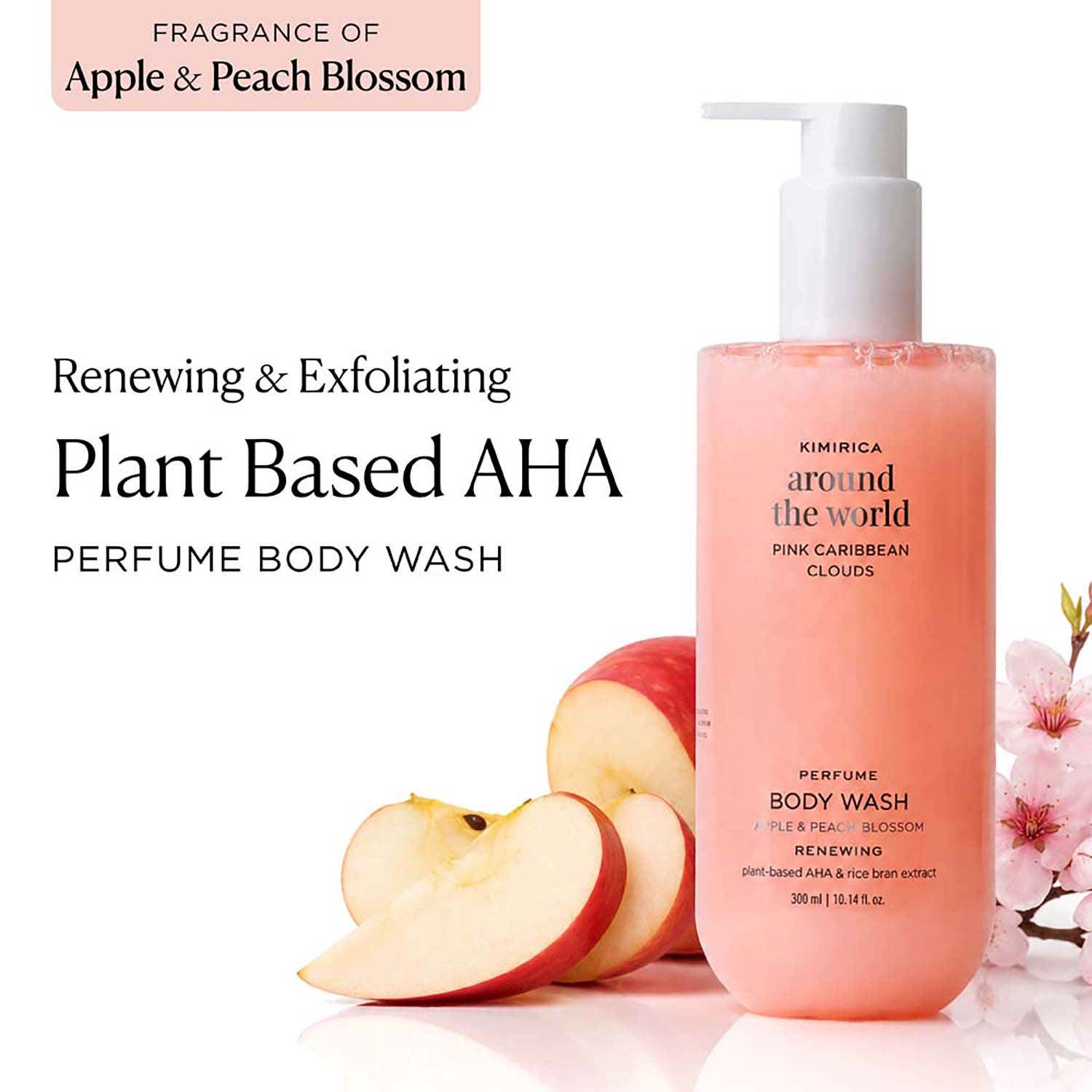 Kimirica | Kimirica Pink Caribbean Refreshing Shower Gel with Nourishing Olive Oil All Skin Type (300 ml)