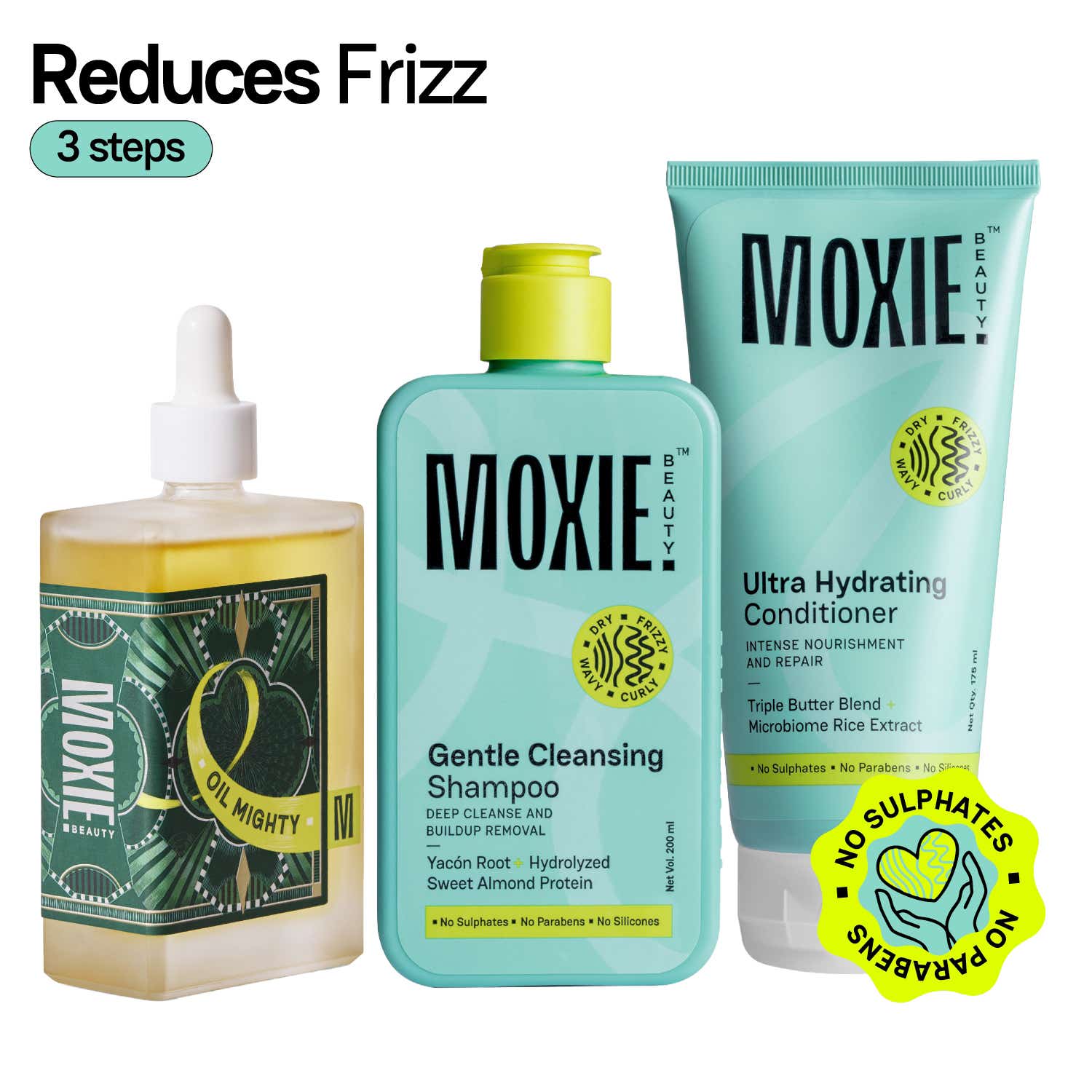 Moxie Beauty | Moxie Beauty The Power Champi Routine Oil & Wash Duo (2 Pcs)