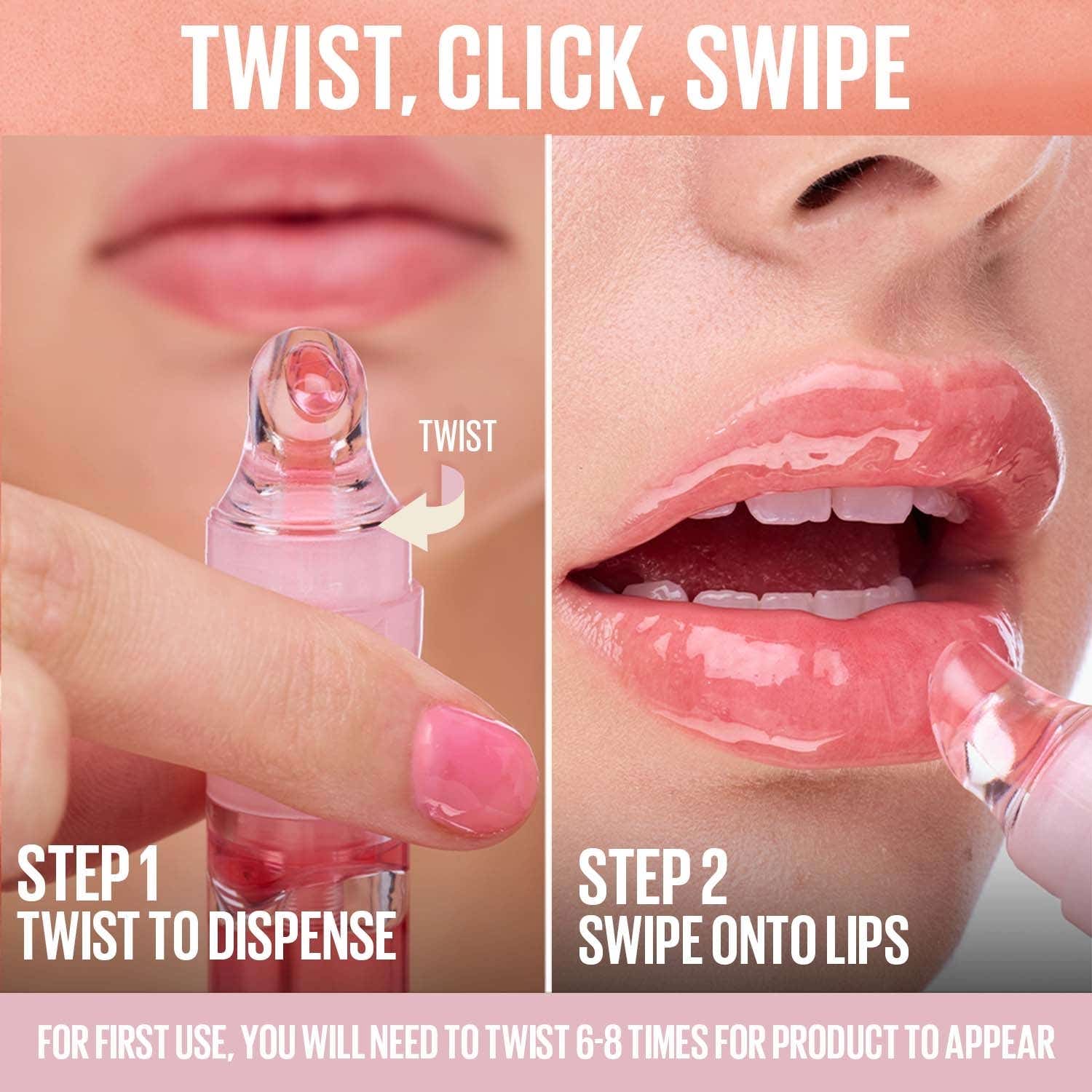 Maybelline New York Lifter Oil In Gel Lip Gloss - Berry Twist - 6.6 ml - Image 4