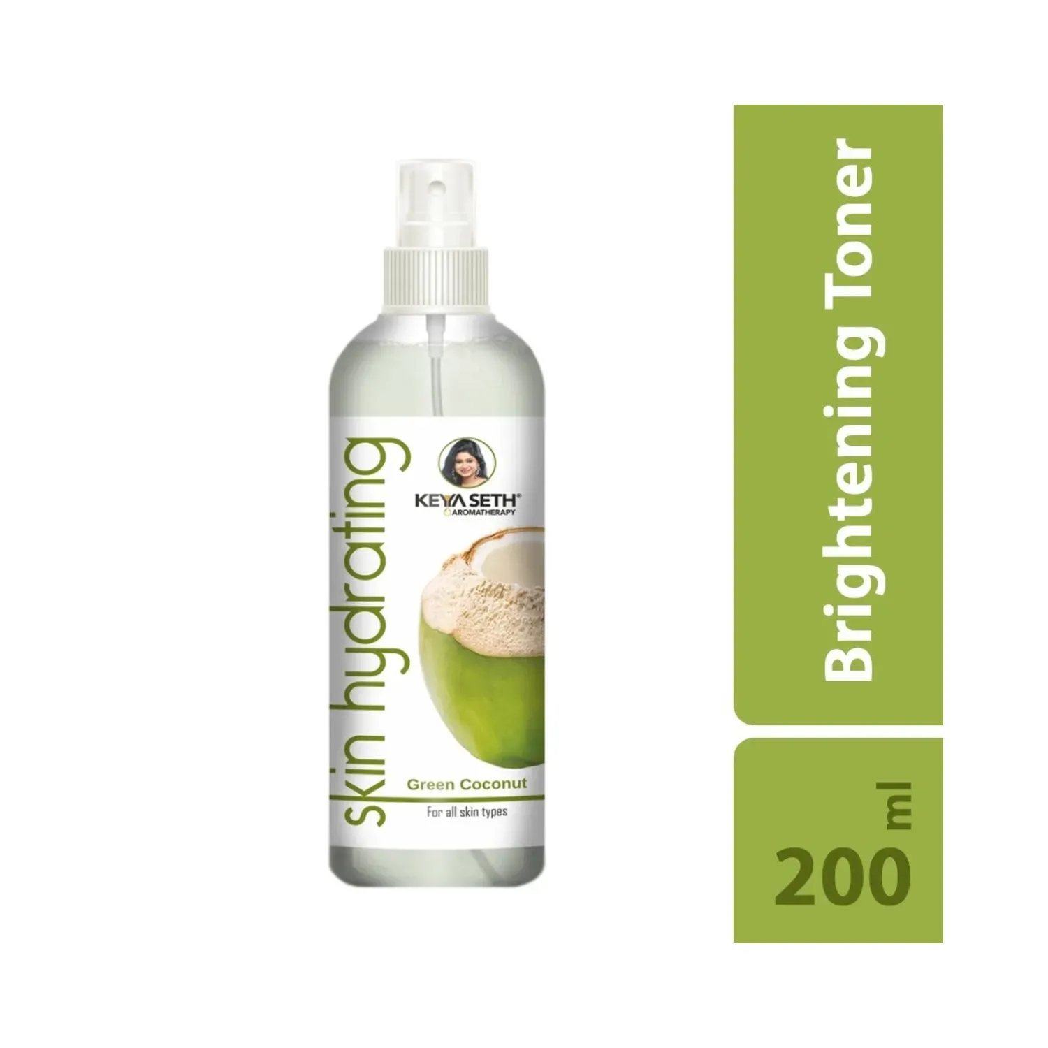 Keya Seth Aromatherapy | Keya Seth Aromatherapy Skin Hydrating Green Coconut Toner (200ml)