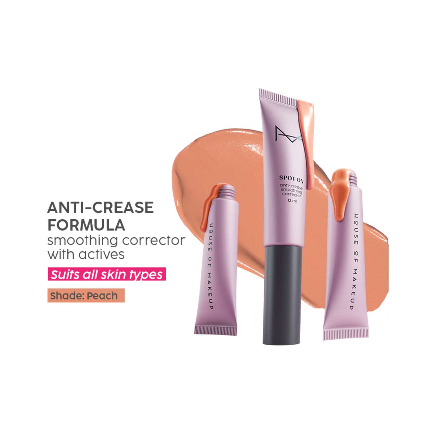 HOUSE OF MAKEUP | HOUSE OF MAKEUP Spot On Color Corrector Peach - Fair To Light Skin Tone (12 ml)