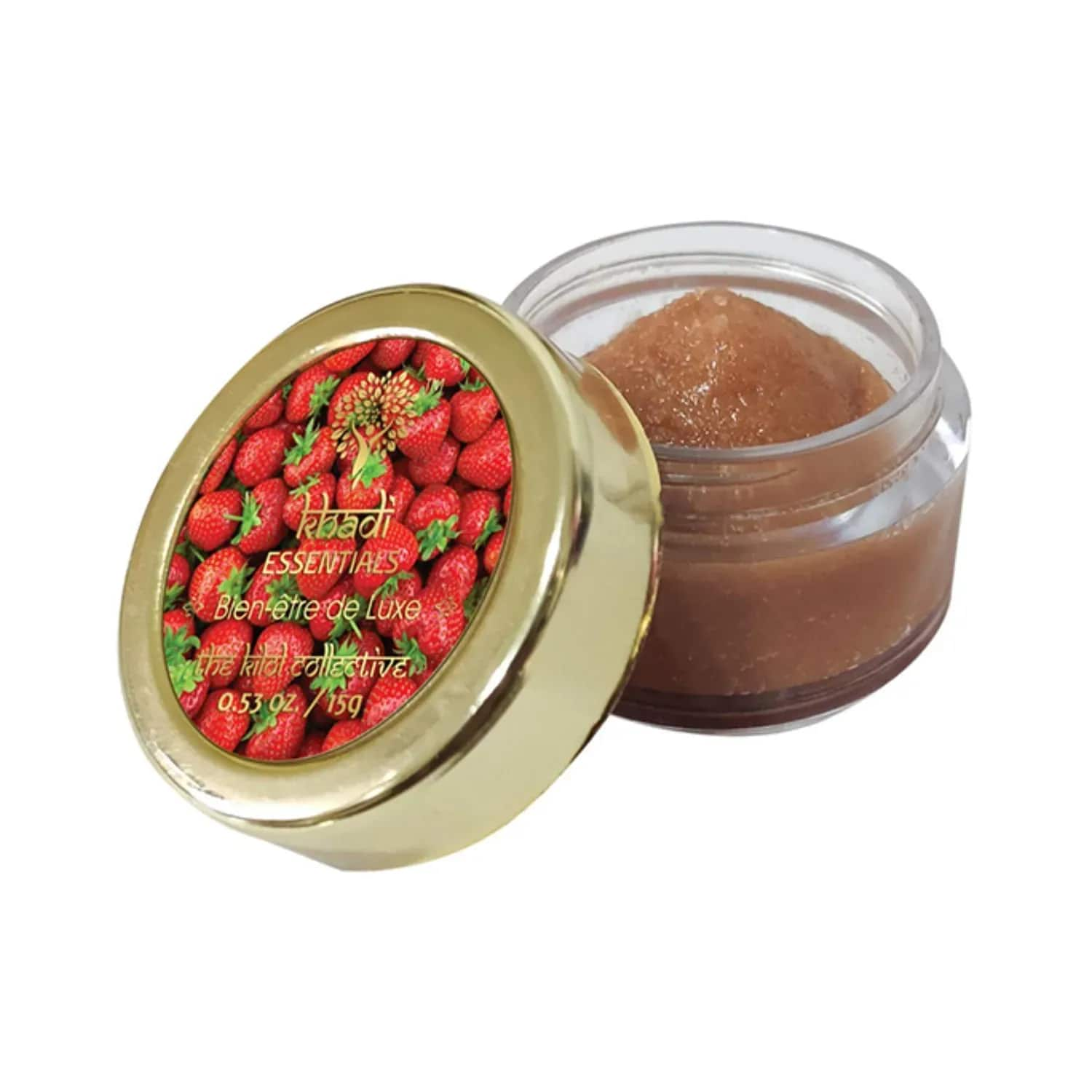 Khadi Essentials | Khadi Essentials Strawberry & Beetroot Lip Scrub (20g)