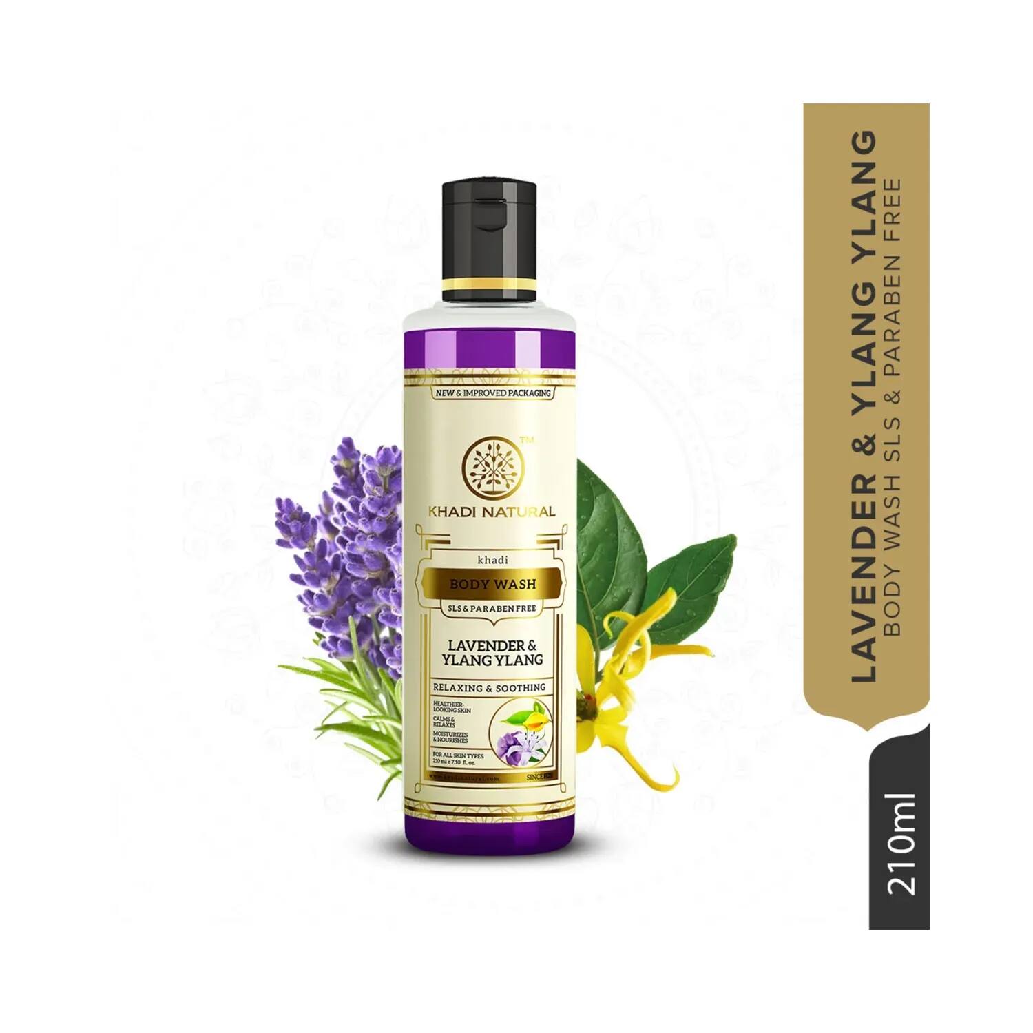 Khadi Natural | Khadi Natural Lavender & Ylang Ylang Body Wash (210ml)