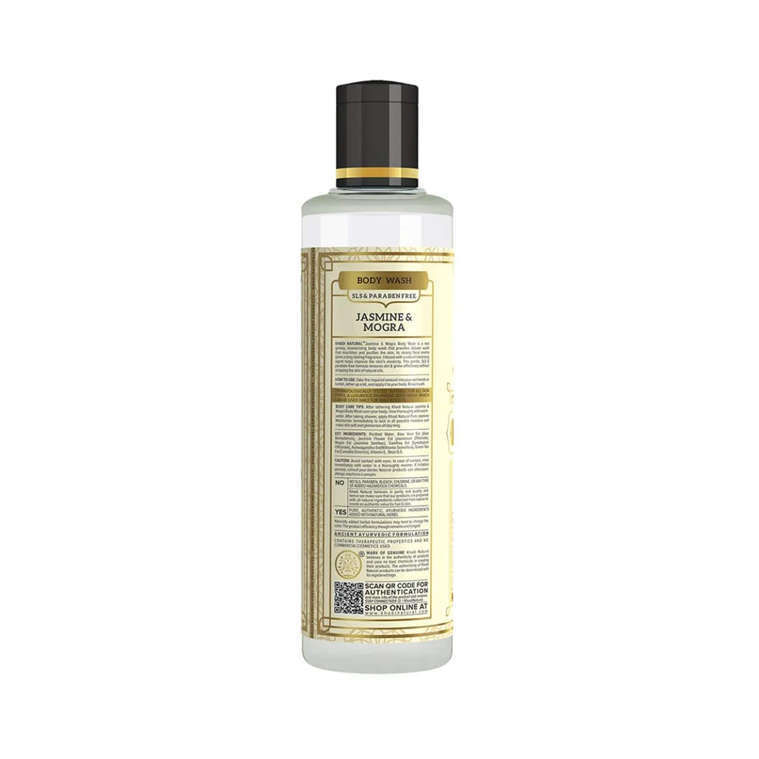 Khadi Natural | Khadi Natural Jasmine Mogra Body Wash (210ml)